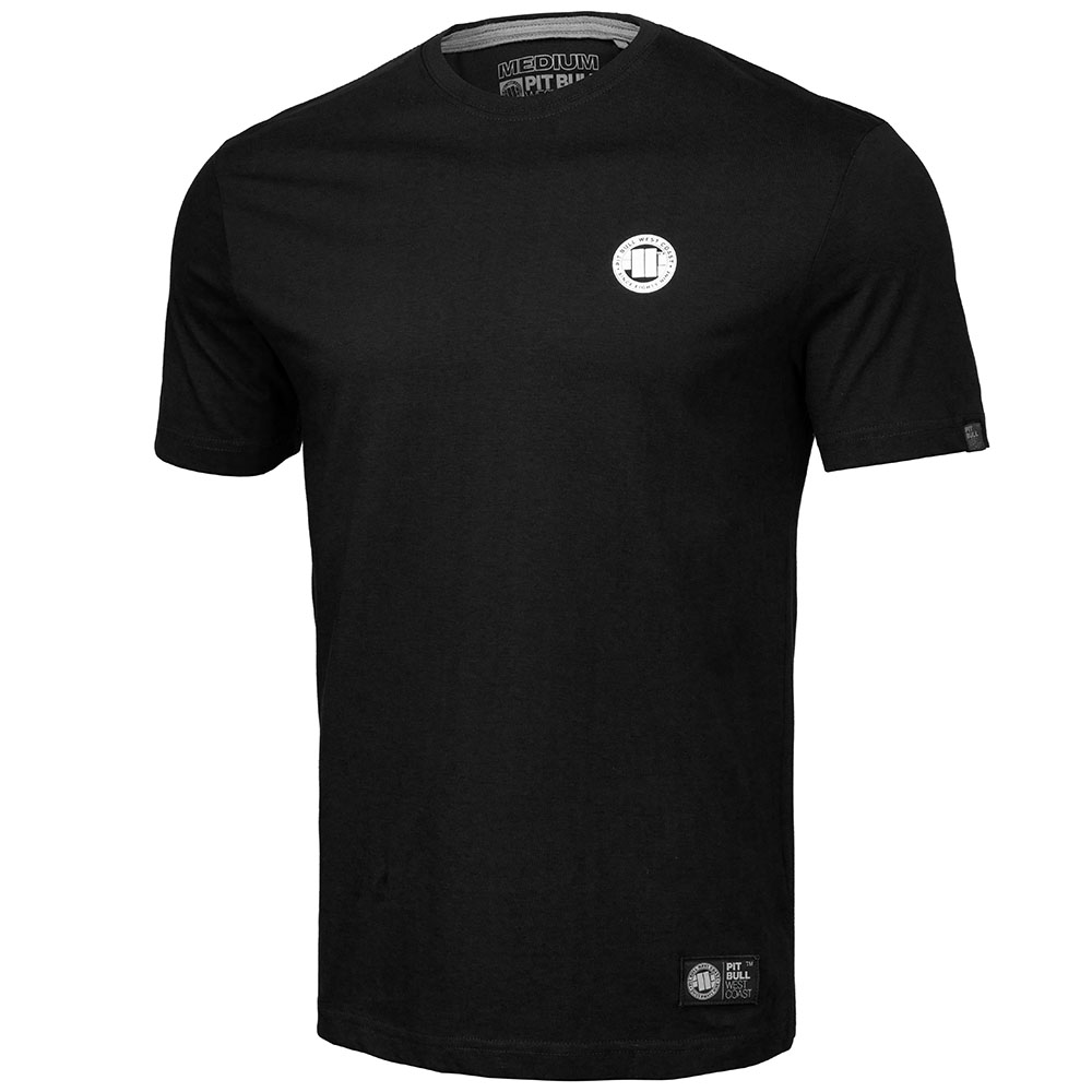 Pit Bull West Coast T-Shirt, Small Logo, schwarz
