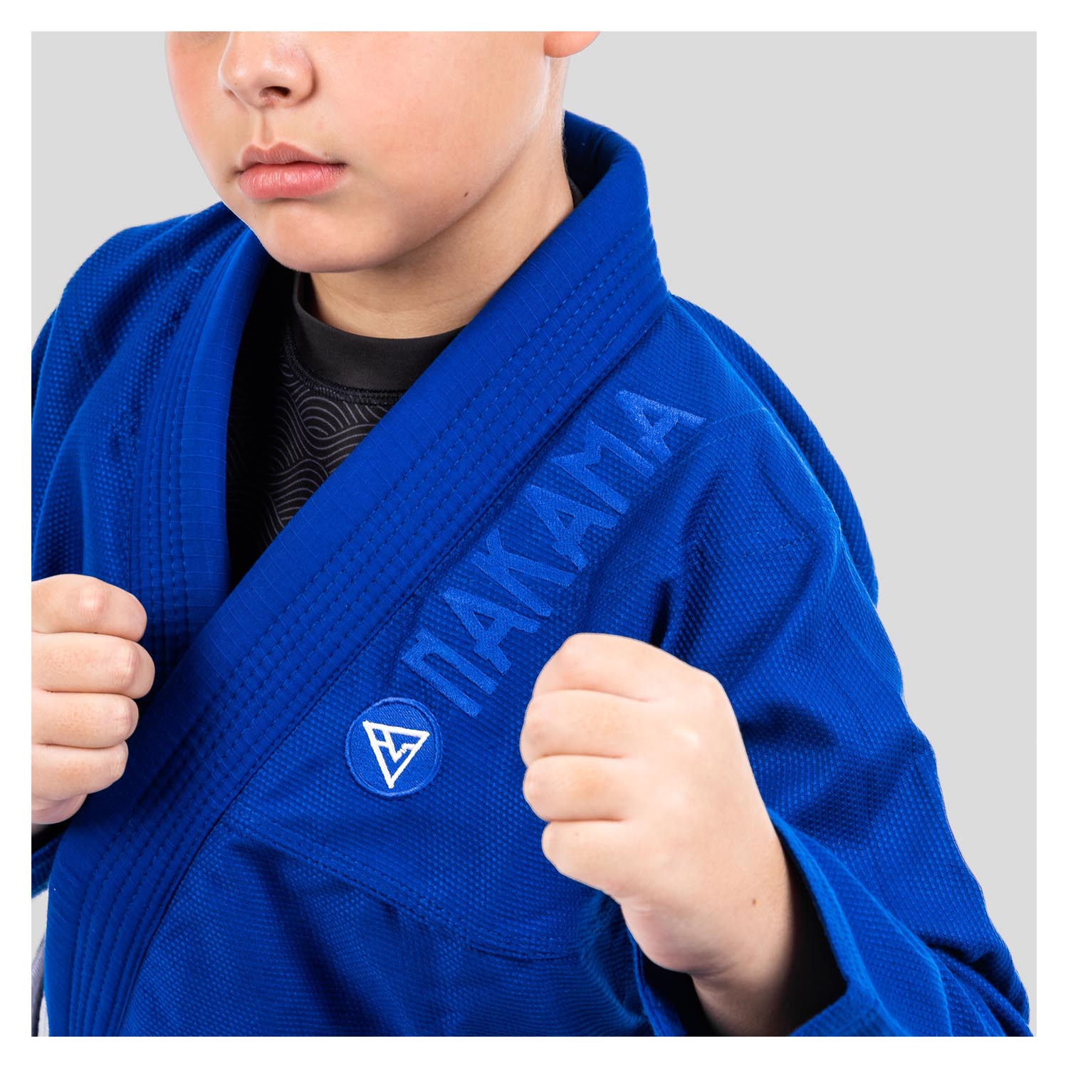 Nakama BJJ GI, Kids, Massaki, blue, M4