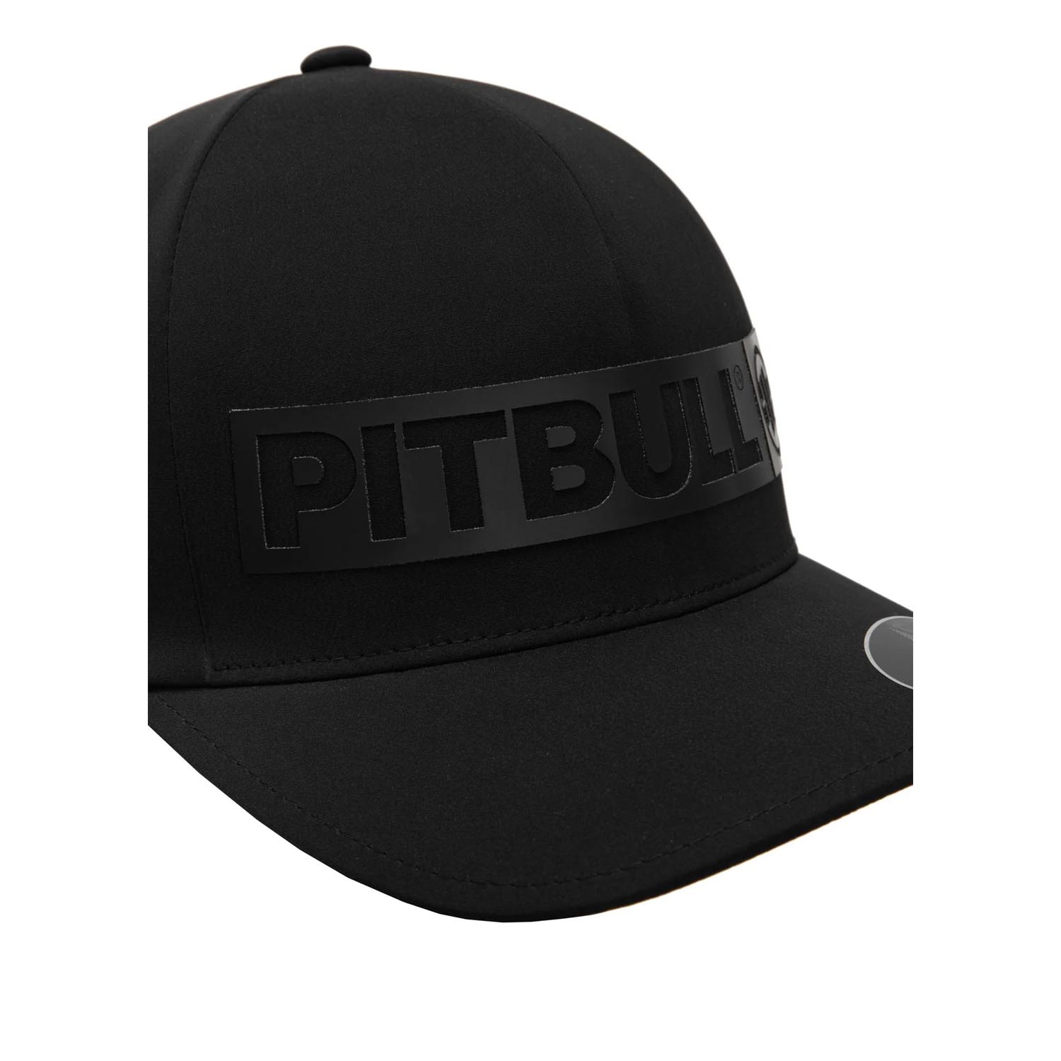 Pit Bull West Coast Cap, Stretch Fitted Hilltop, black, L/XL