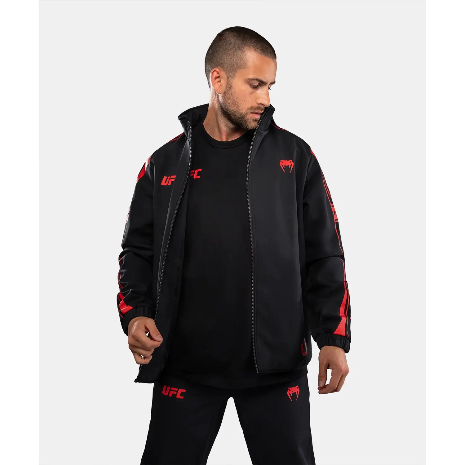 VENUM Trainings Jacket, UFC Unity, black-red, XXL