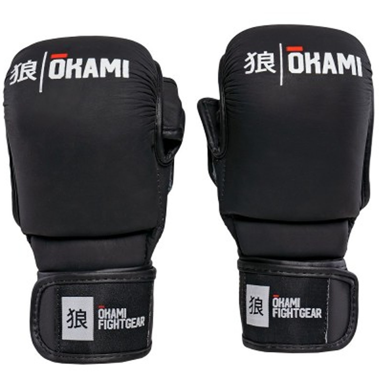 OKAMI MMA Sparring Handschuhe, Hi Pro, schwarz