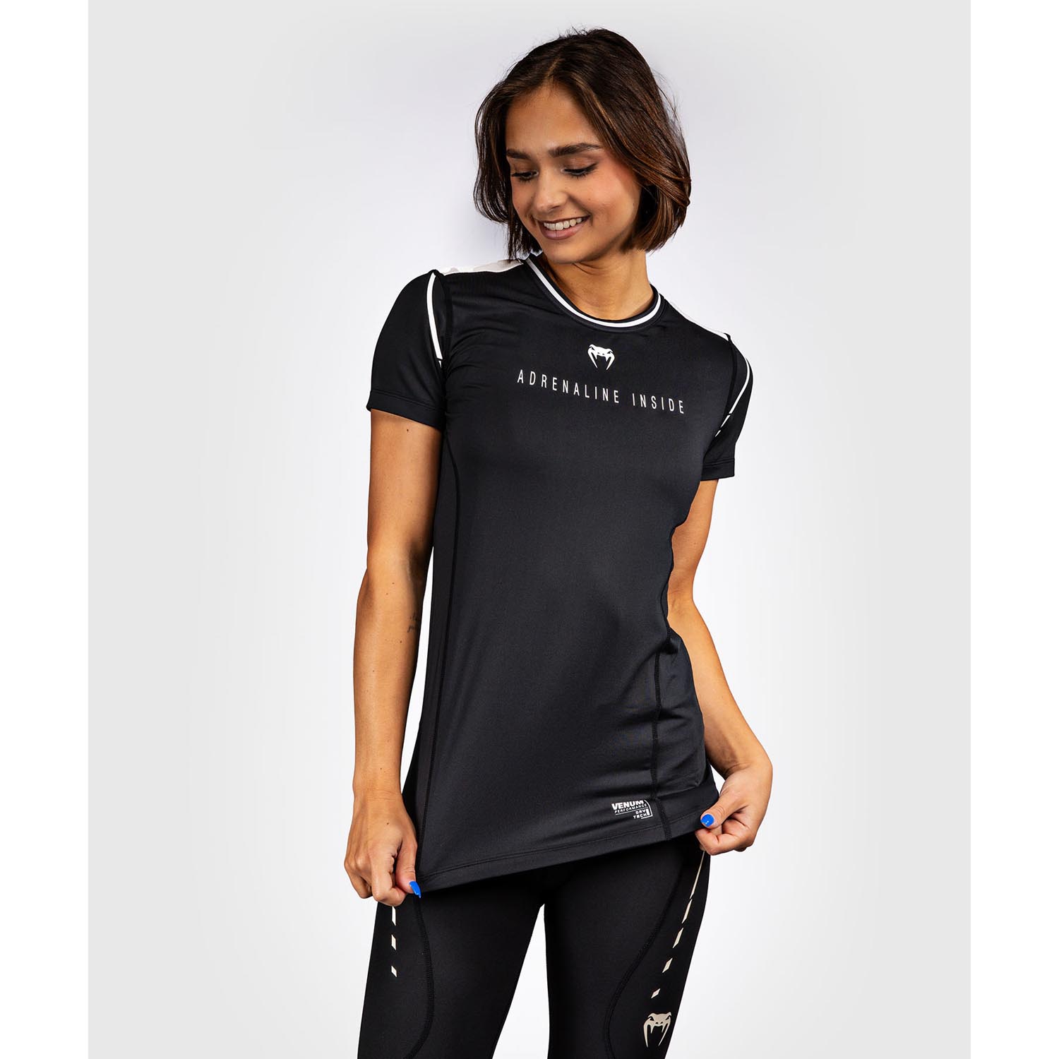 VENUM Dry Tech T-Shirt, Women, Adrenaline, black-ivory, L