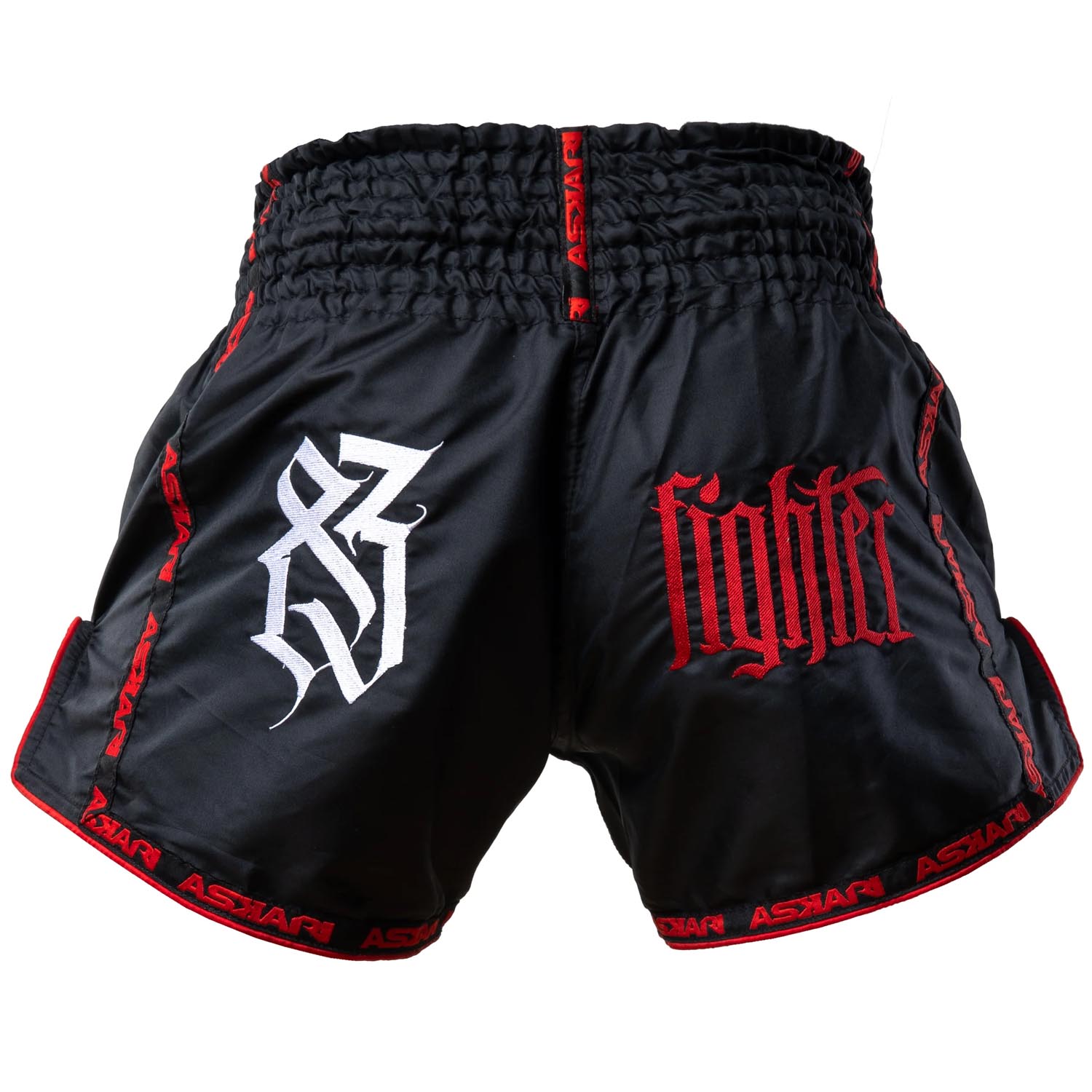 ASKARI Muay Thai Shorts, Warcry, black, S