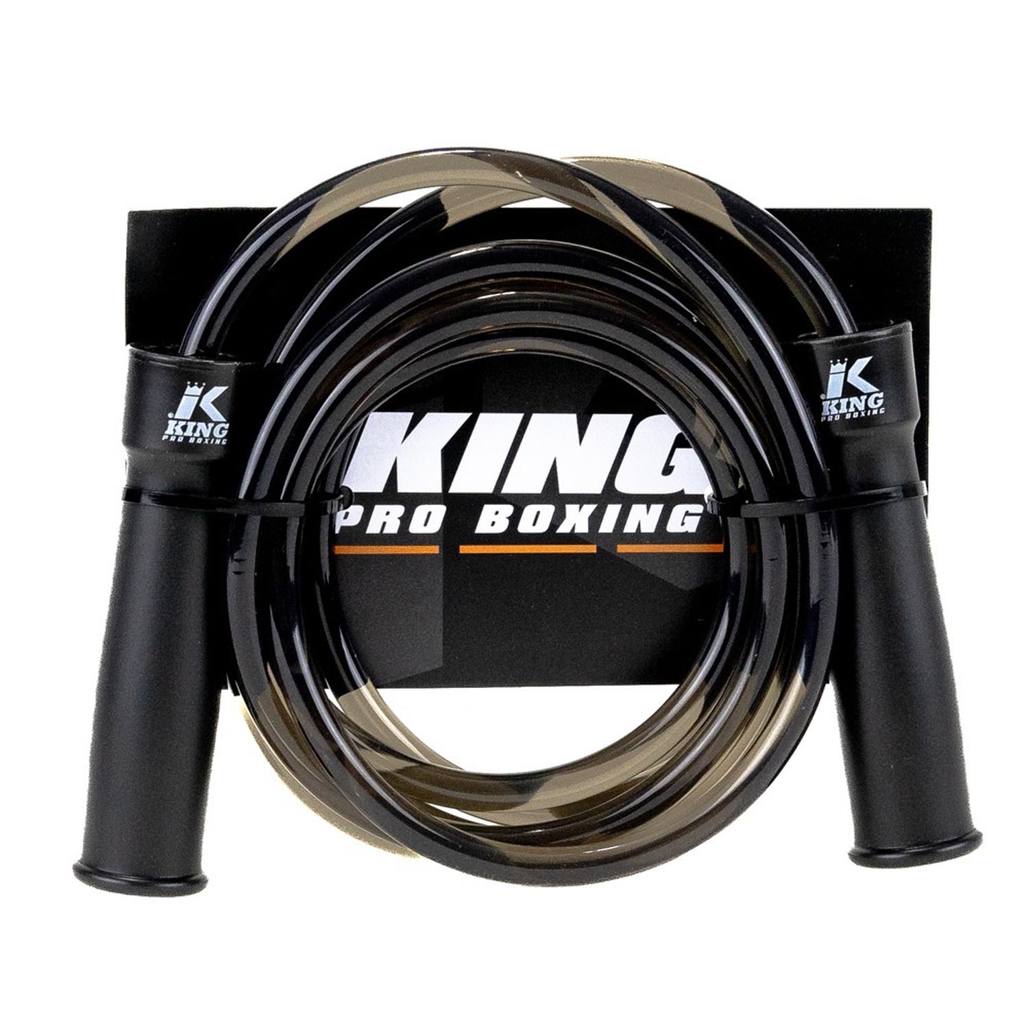 King Pro Boxing Skipping Rope, Titan, black