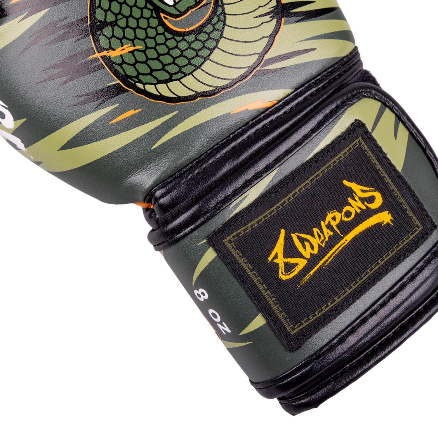 8 WEAPONS Boxing Gloves, Kids, Beastial Viper, khaki, 10 Oz