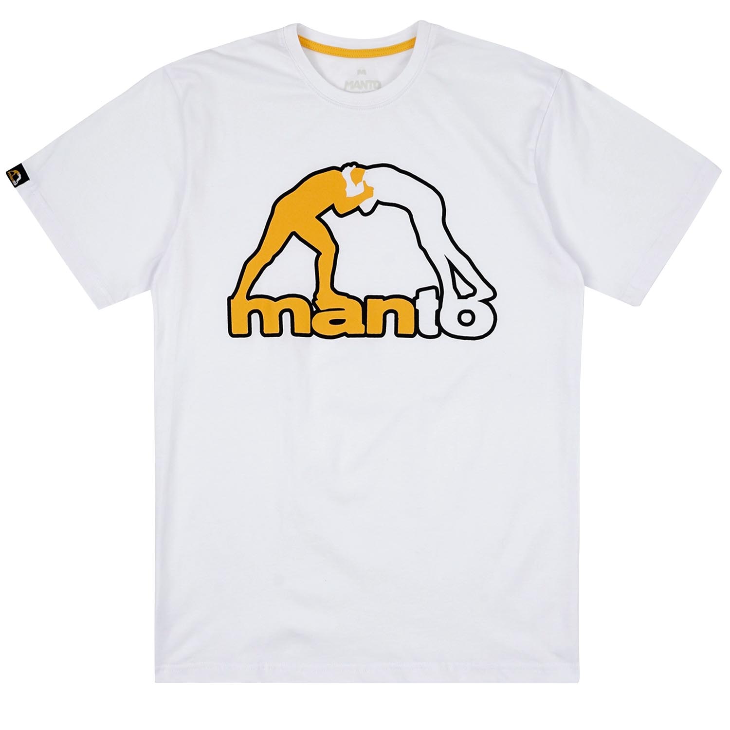MANTO T-Shirt, Logo, white, M