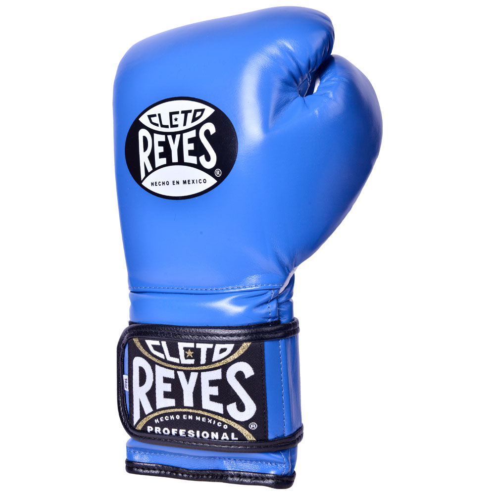 Cleto Reyes Boxing Gloves, Velcro Sparring, blue, 14 Oz