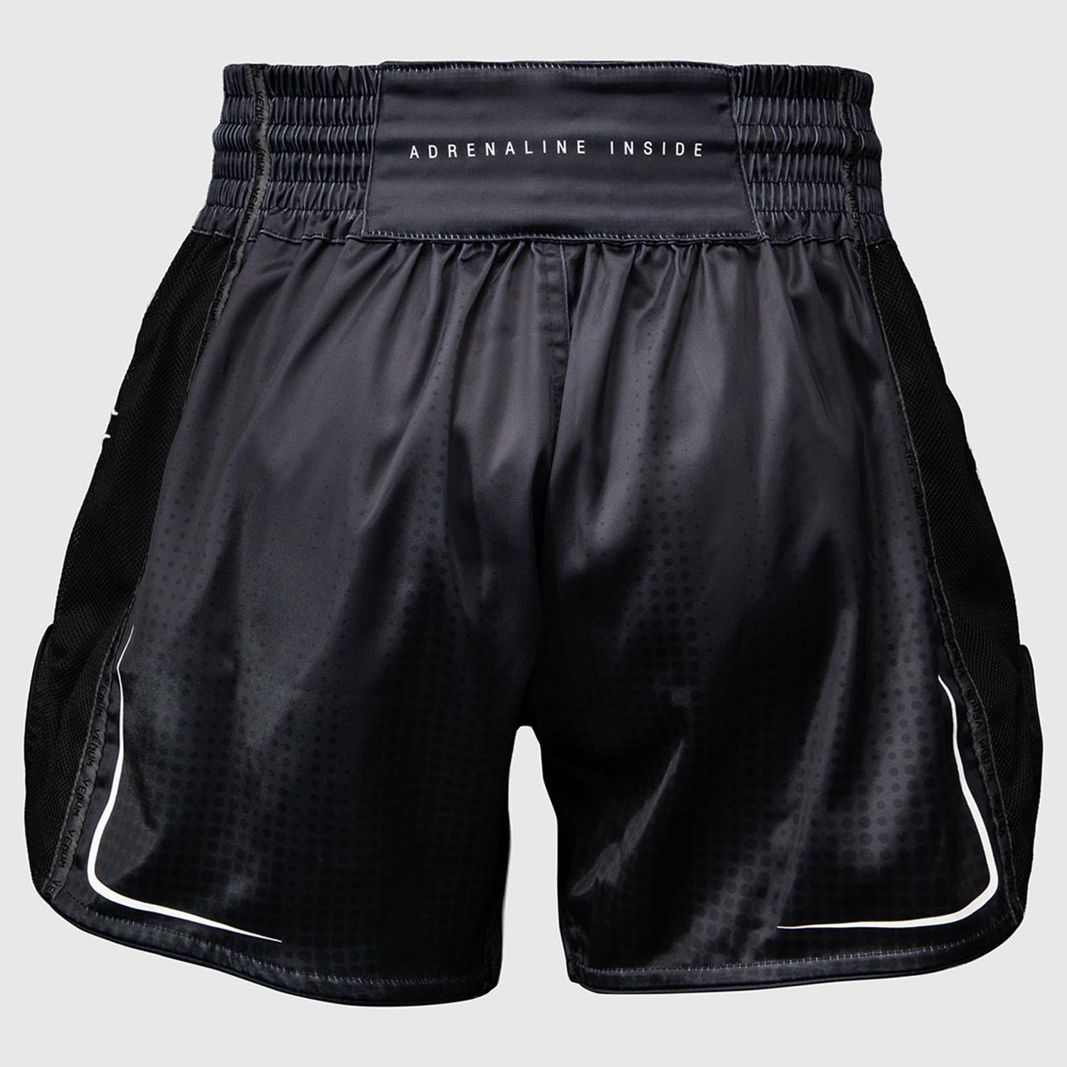 VENUM Muay Thai Shorts, Stealth, black-white, XXL