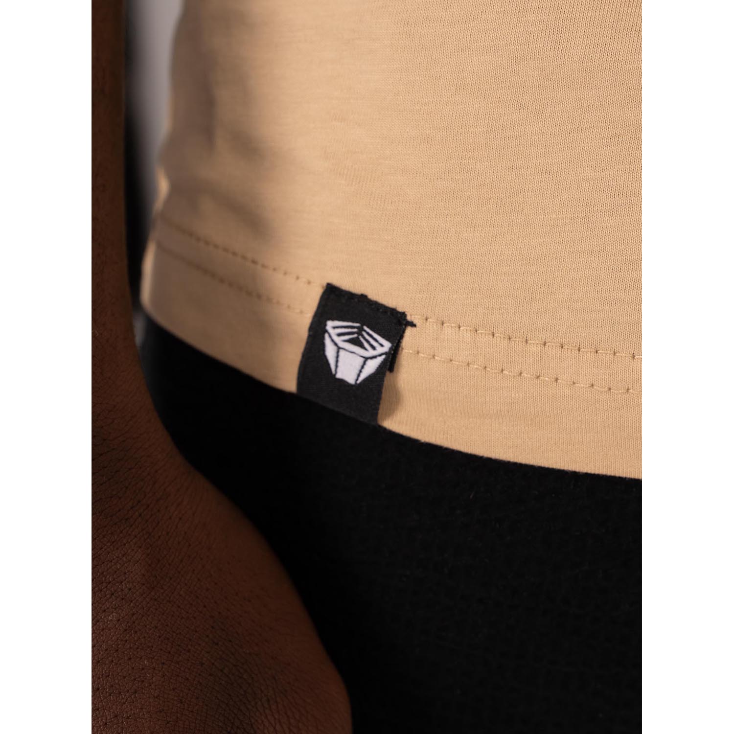 RINGLIFE T-Shirt, Logo 2.0, sand-white, M