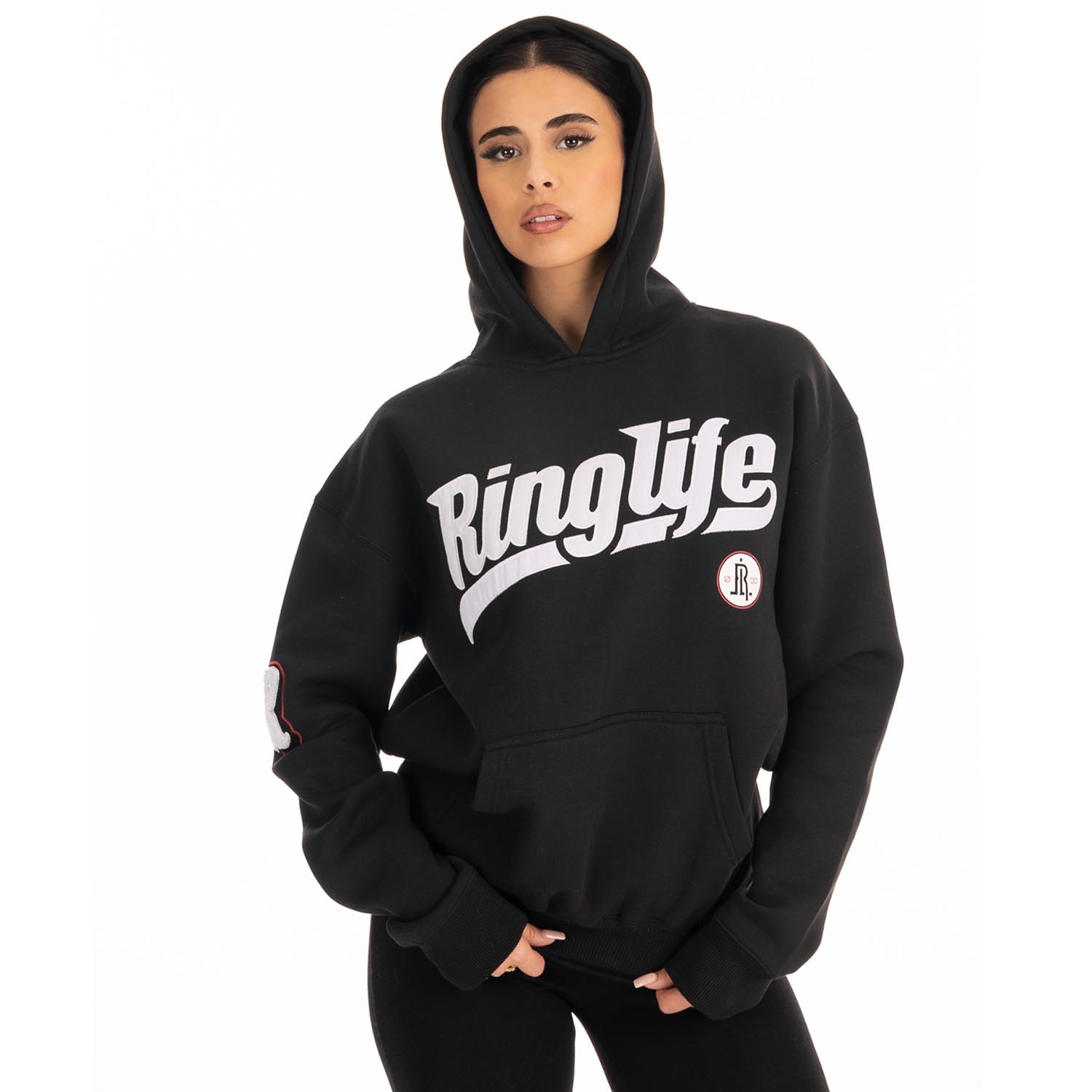 RINGLIFE Hoodie, College, black, XXL