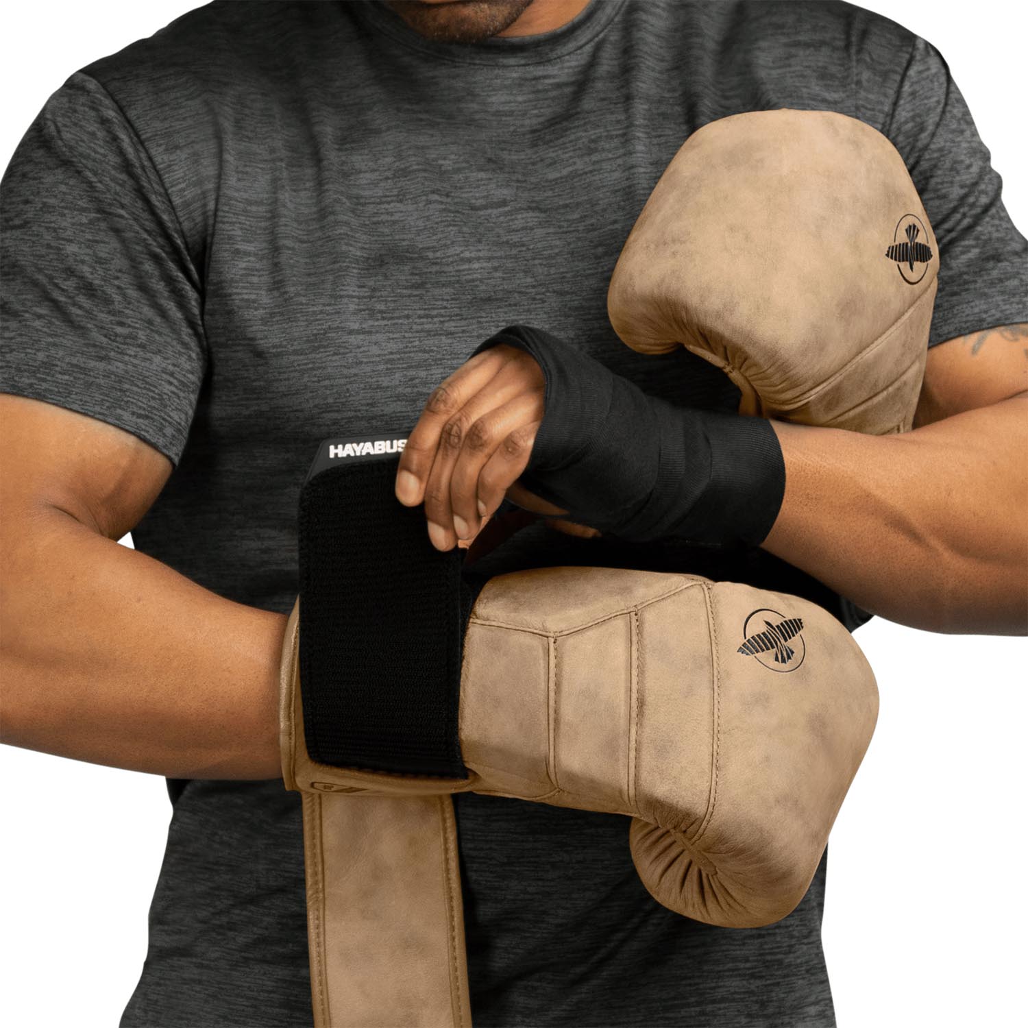 Hayabusa Boxing Gloves, T3 LX, light brown, 12 Oz