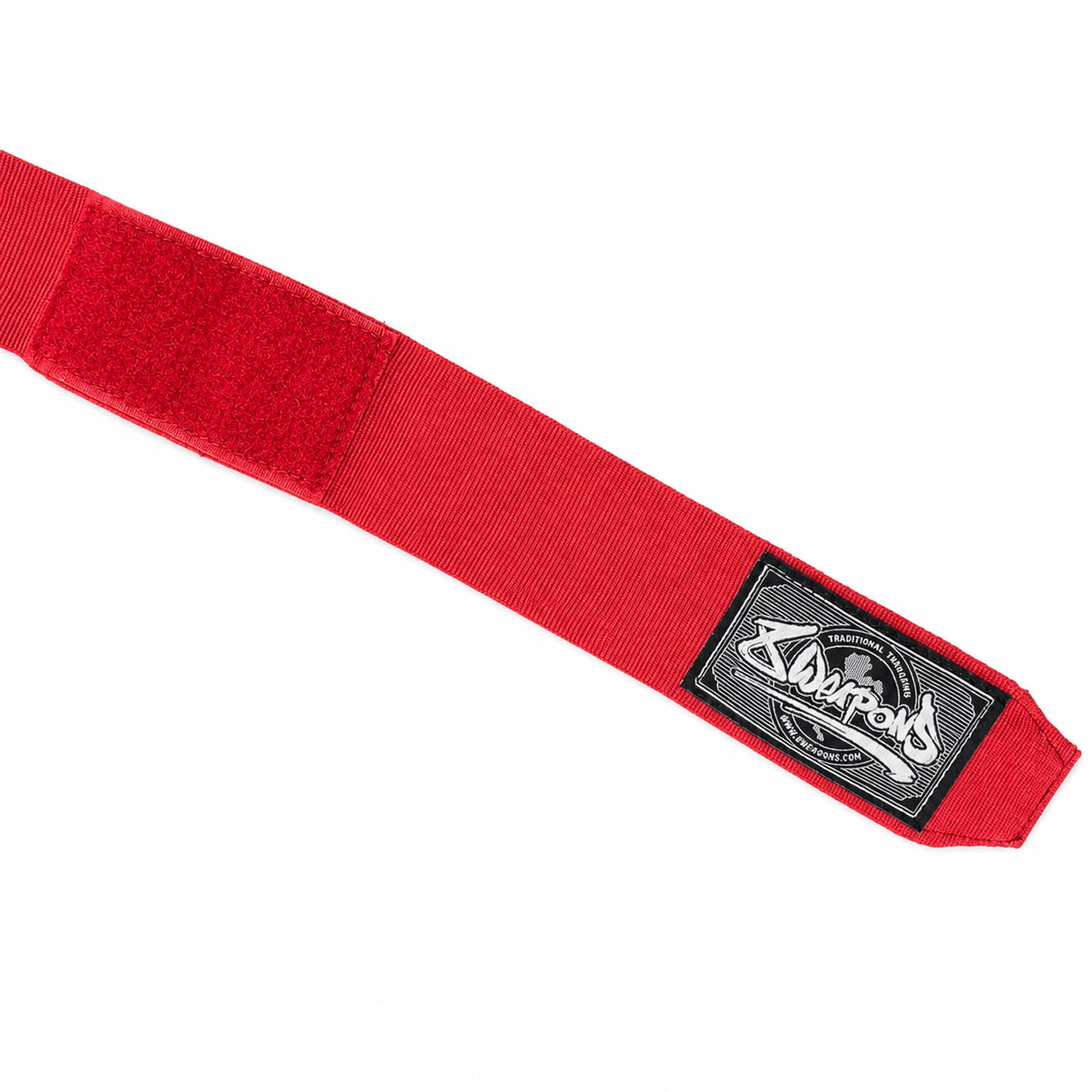 8 WEAPONS Hand Wraps, semi-elastic, 5 m, red