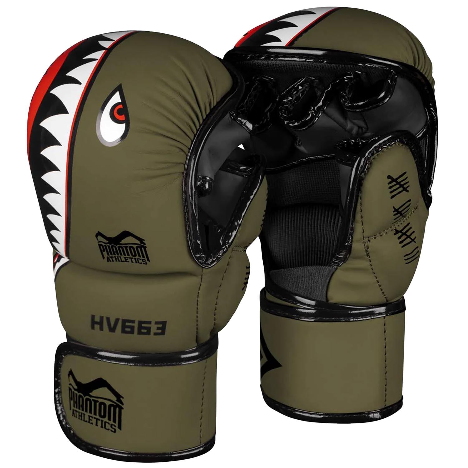 Phantom Athletics MMA Handschuhe, Fight Squad, Sparring, army