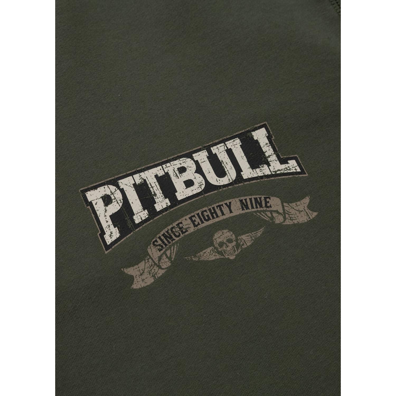 Pit Bull West Coast Zip Hoody, Troublemaker, green, XXXL