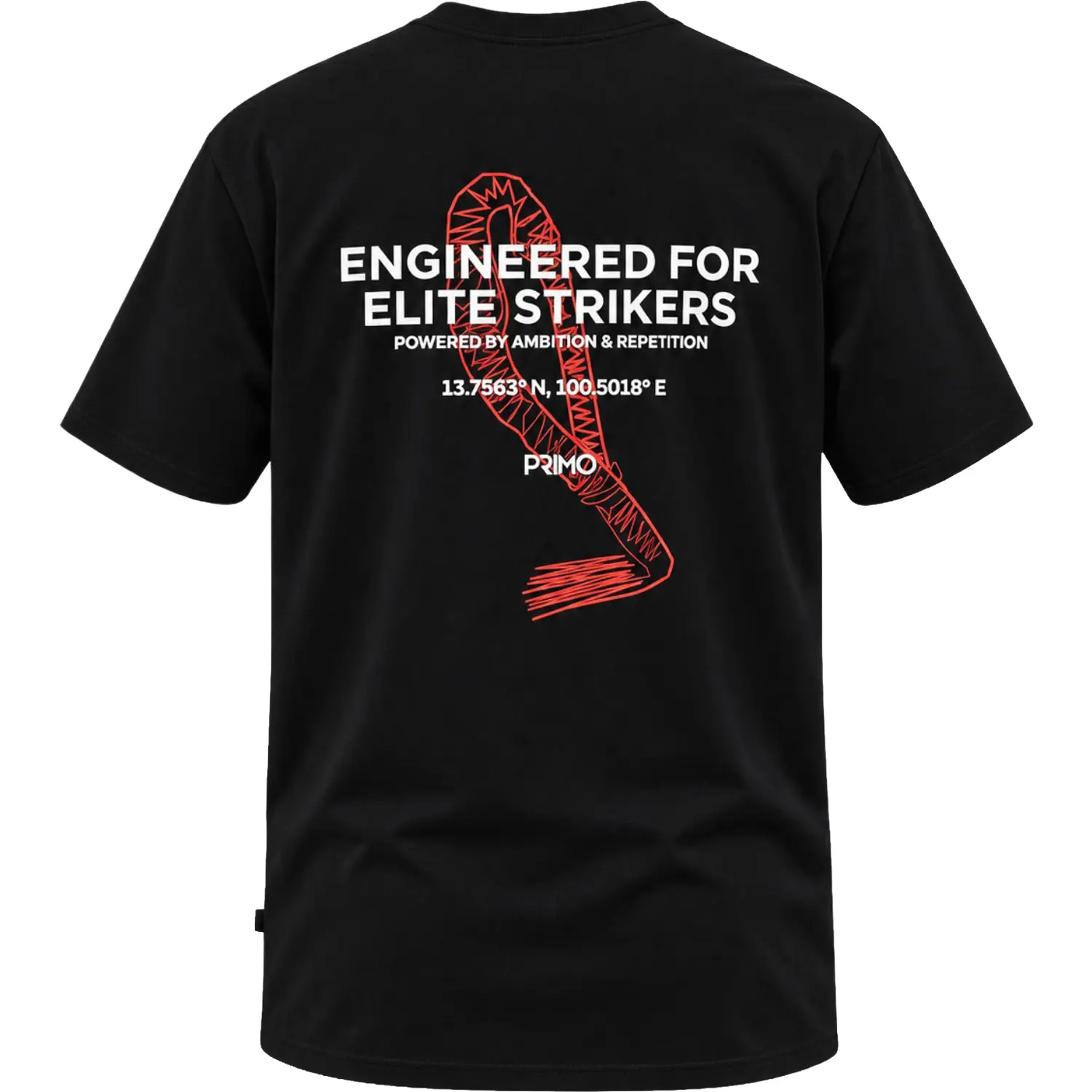 PRIMO T-Shirt, Mongkhon Tech, black, XXXL