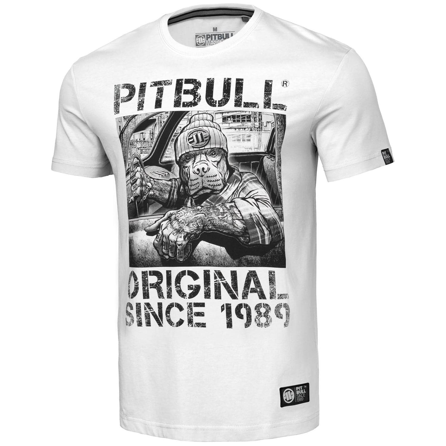 Pit Bull West Coast T-Shirt, Drive, weiß
