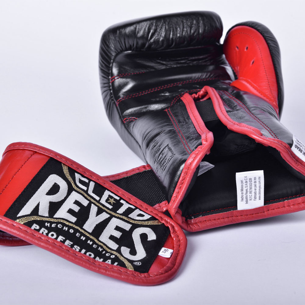 Cleto Reyes Boxing Gloves, Velcro Sparring Extra, b-w, 14 Oz