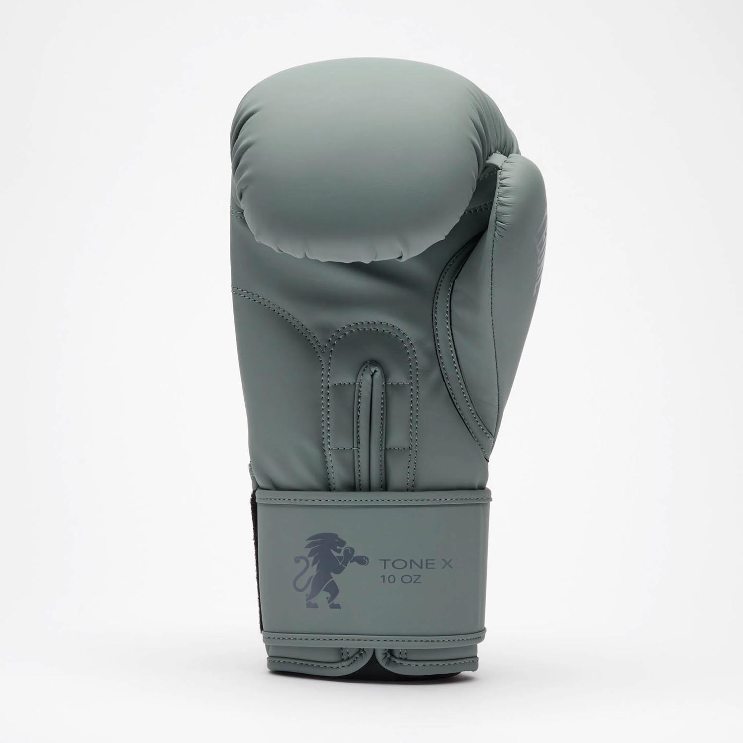 LEONE Boxing Gloves, Tone X, grey, 10 Oz