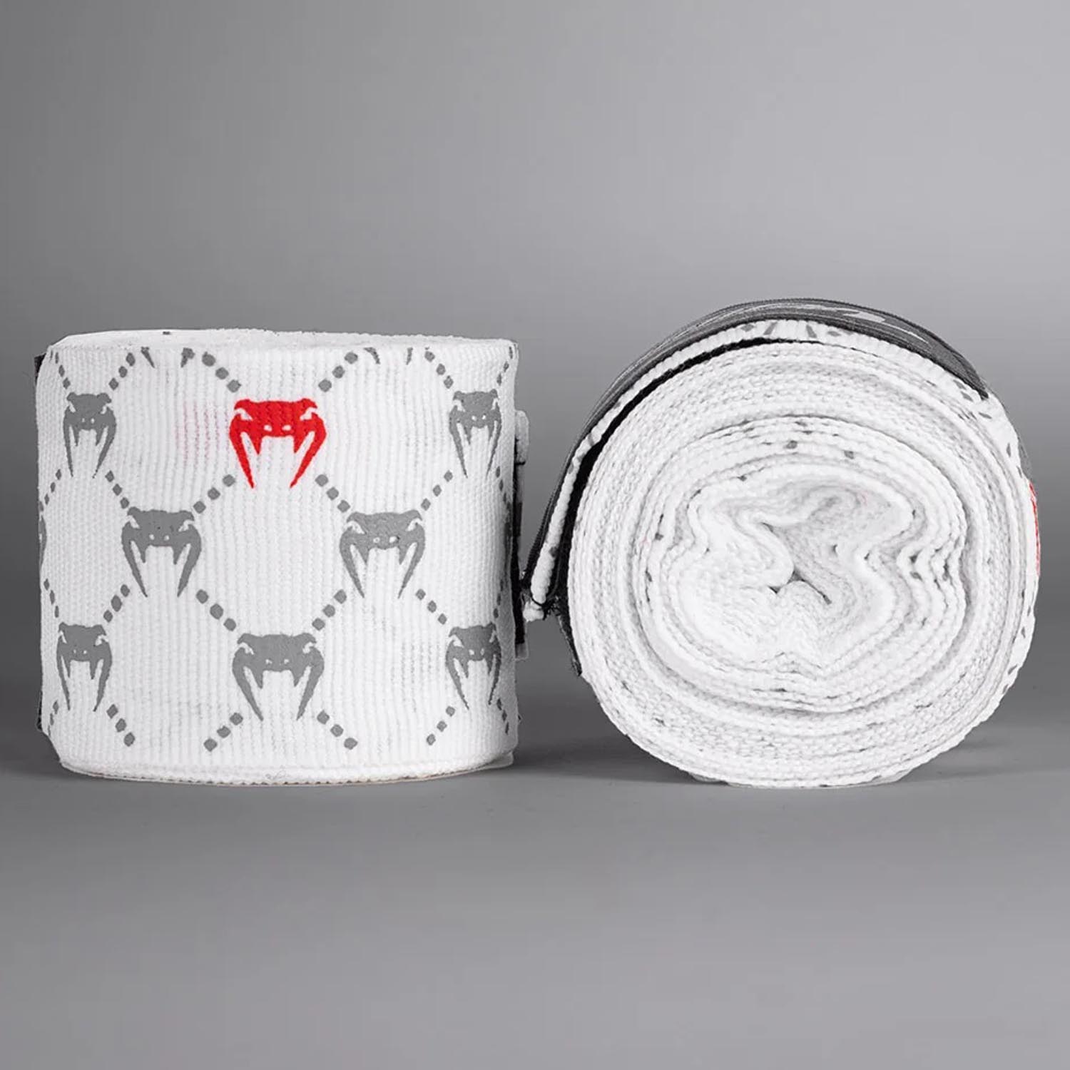 VENUM Handwraps, Monogram Advanced, semi elastic, 2.5 m, white