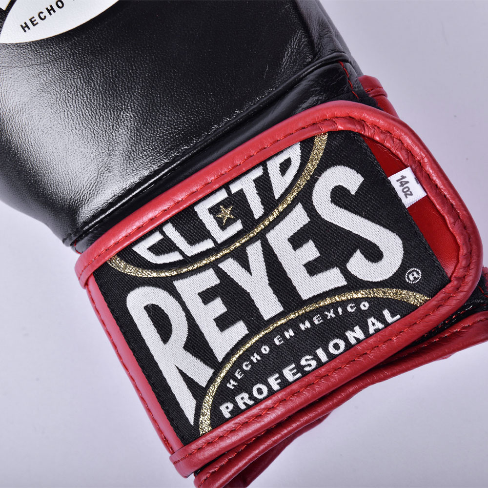 Cleto Reyes Boxing Gloves, Velcro Sparring Extra, b-w, 16 Oz