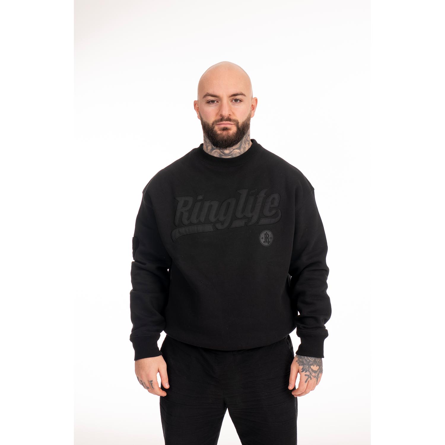 RINGLIFE Pullover, College, black-black, XXL