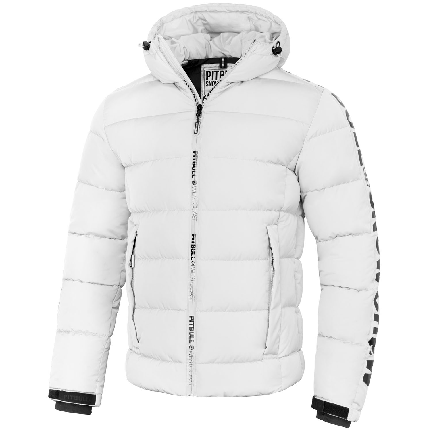 Kopie von Pit Bull West Coast Jacke, Padded Hooded Airway 4, weiß S