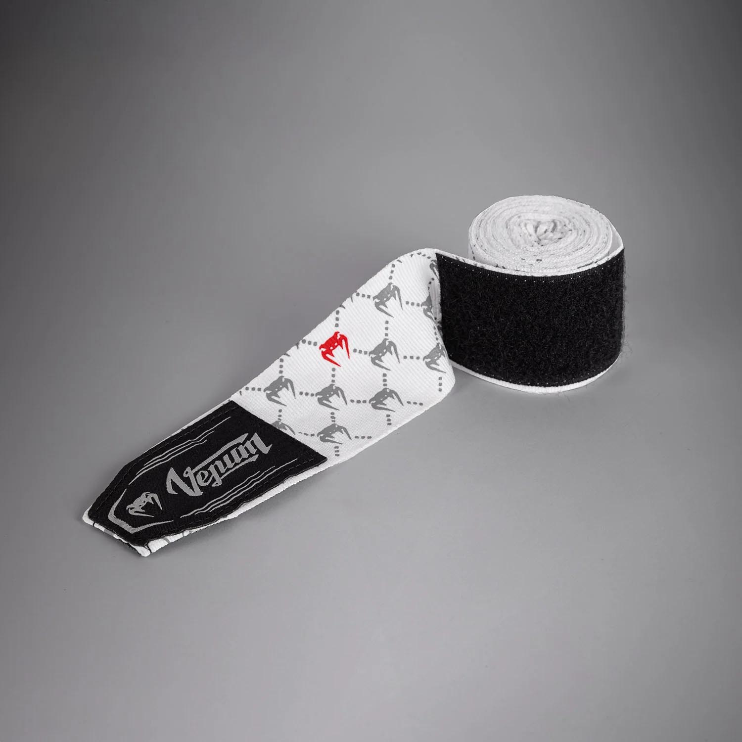 VENUM Handwraps, Monogram Advanced, semi elastic, 2.5 m, white