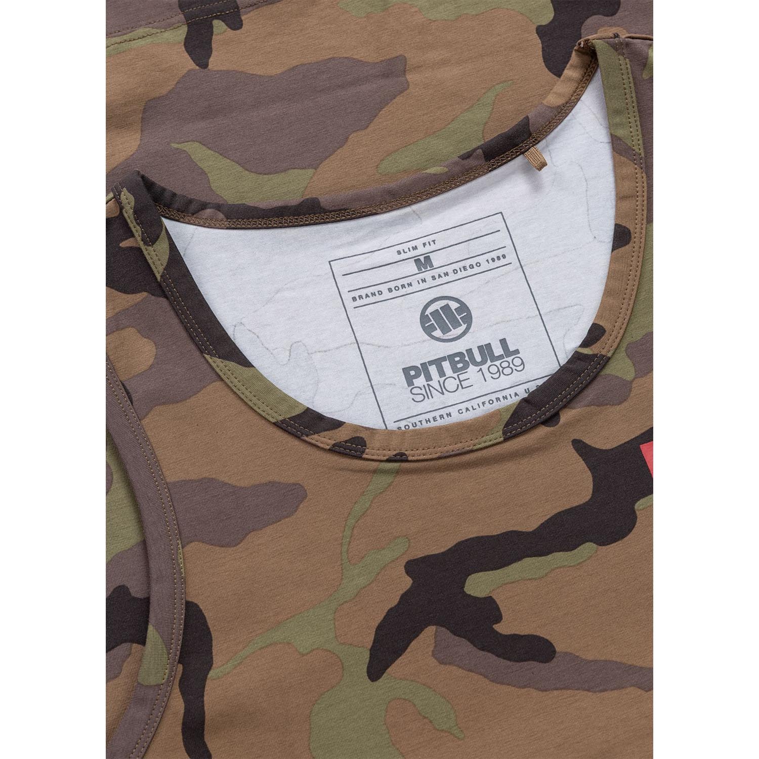 Pit Bull West Coast Tank Top, Small Hilltop, camo, XXXL