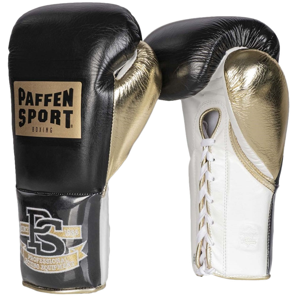 Paffen Sport Competition Gloves Pro, Mexican, black-gold, 10 Oz | 10 Oz |  210243-1