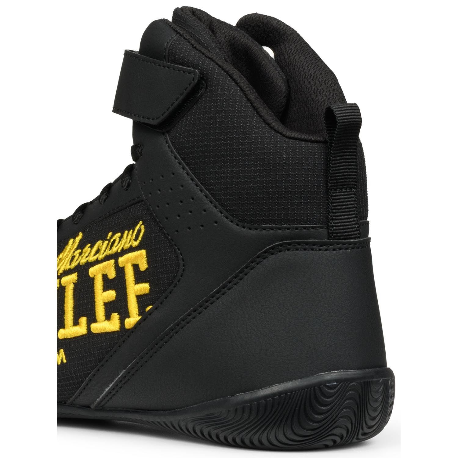 BENLEE Boxing Shoes, Edge, black-yellow, 44