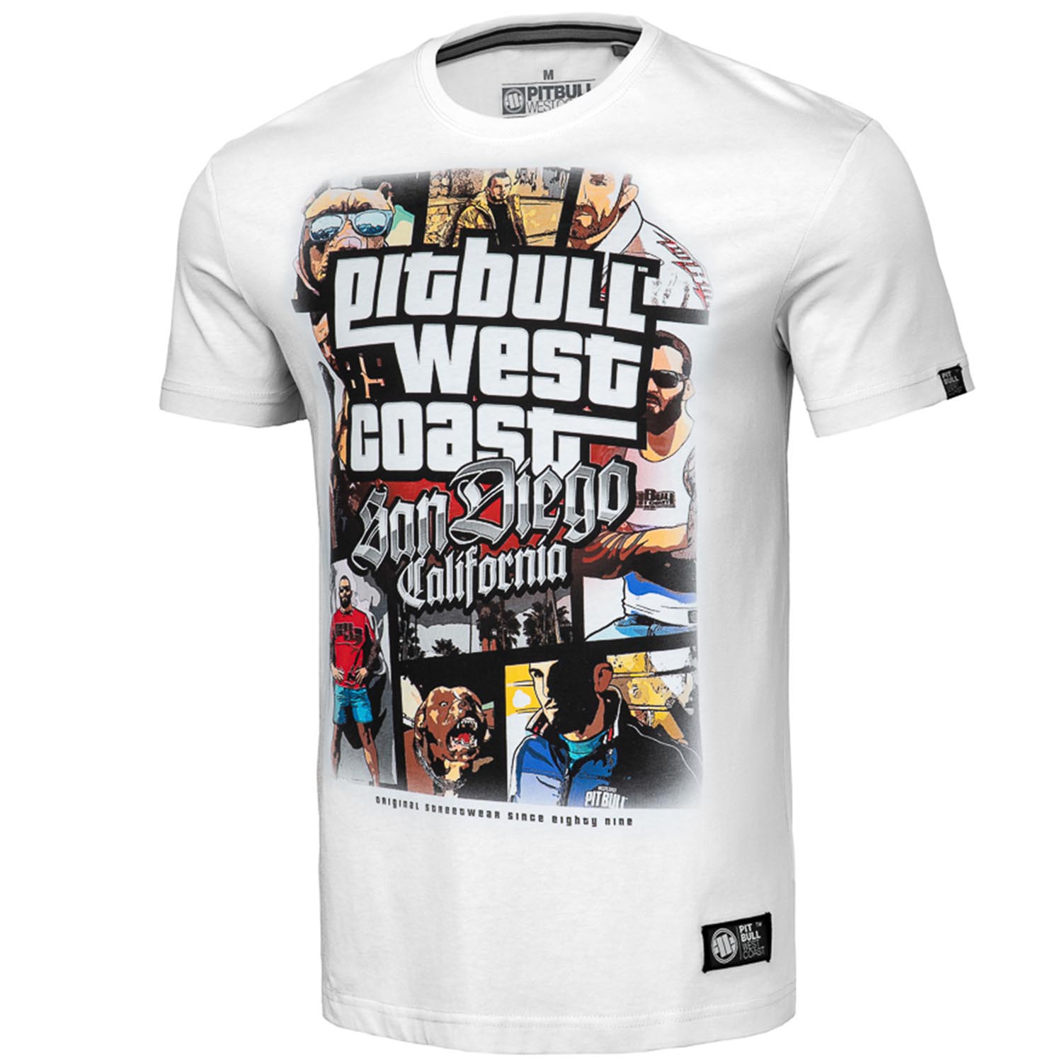 PIt Bull West Coast T-Shirt, Most Wanted, weiß