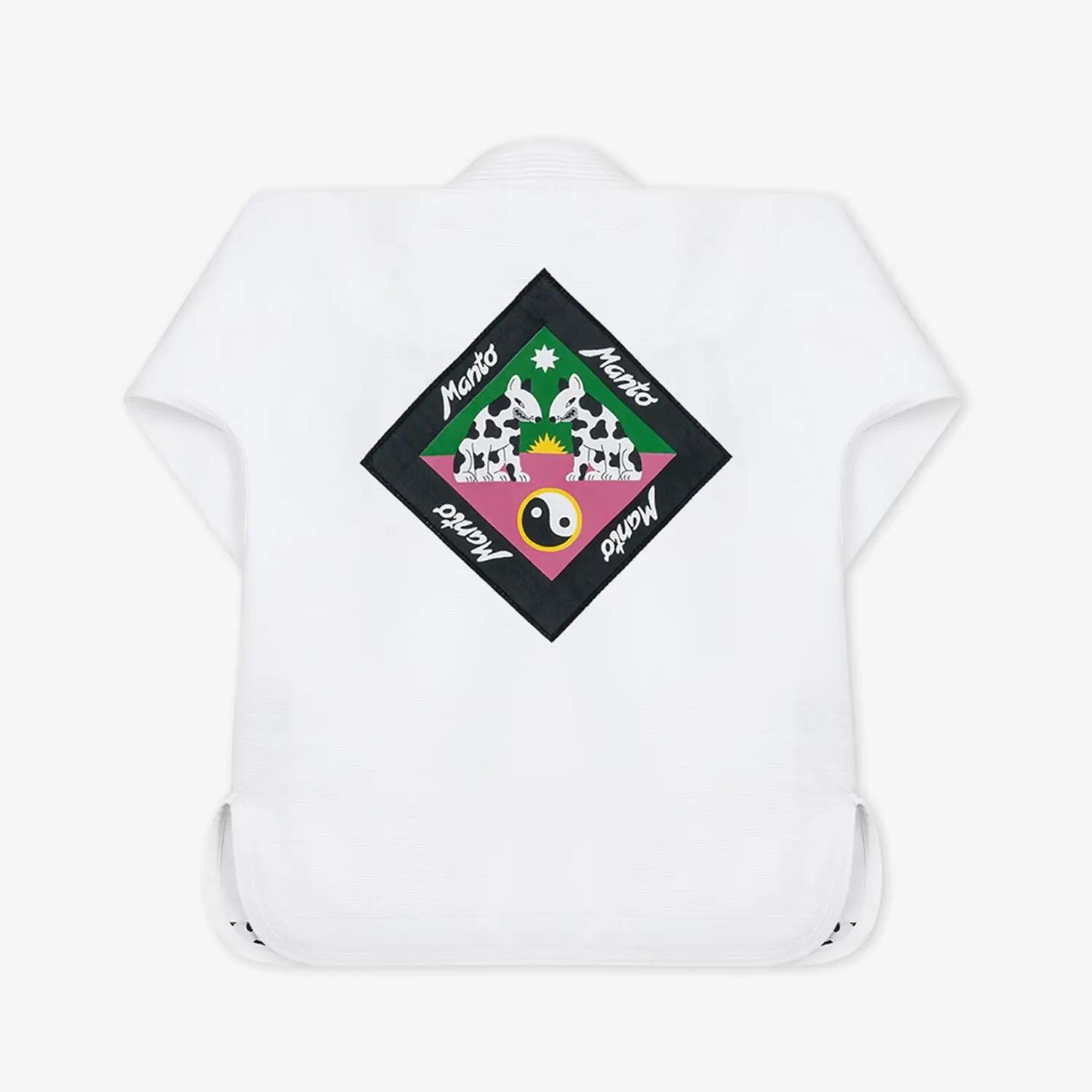 MANTO BJJ GI, Kids, Dogs, white, M4
