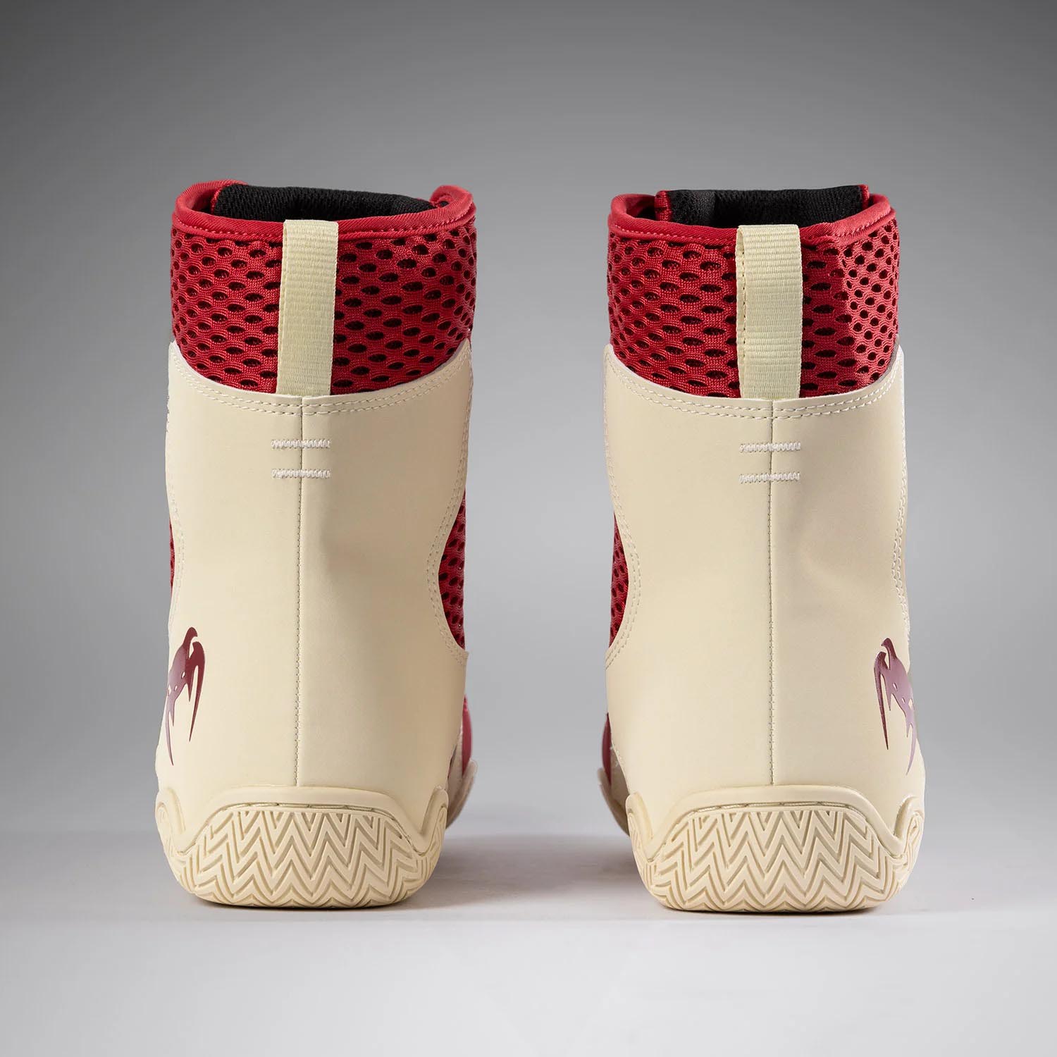 VENUM Boxing Shoes, Contender, red-ivory, 46