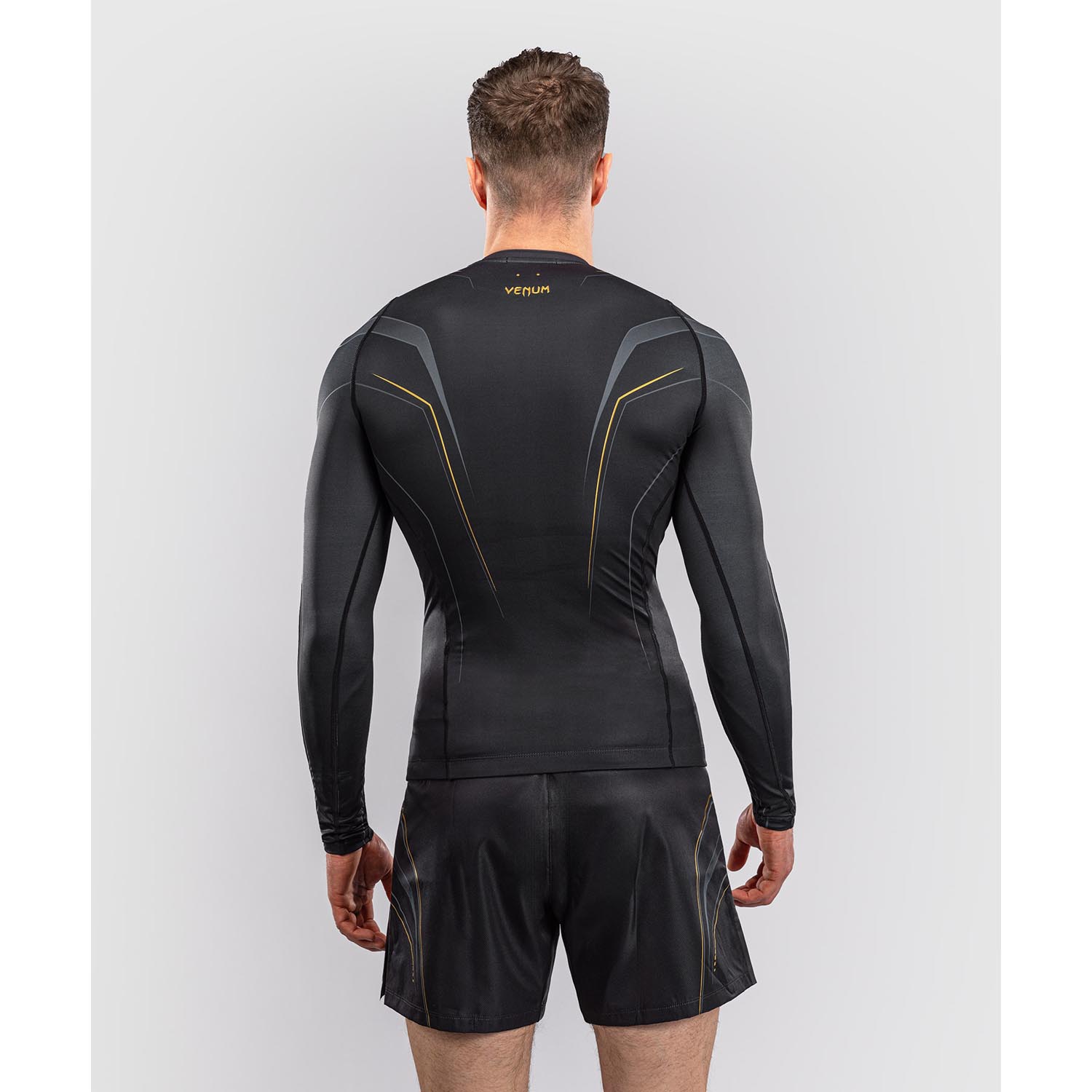 VENUM Rashguard, L/S, Streamline, black-gold, M