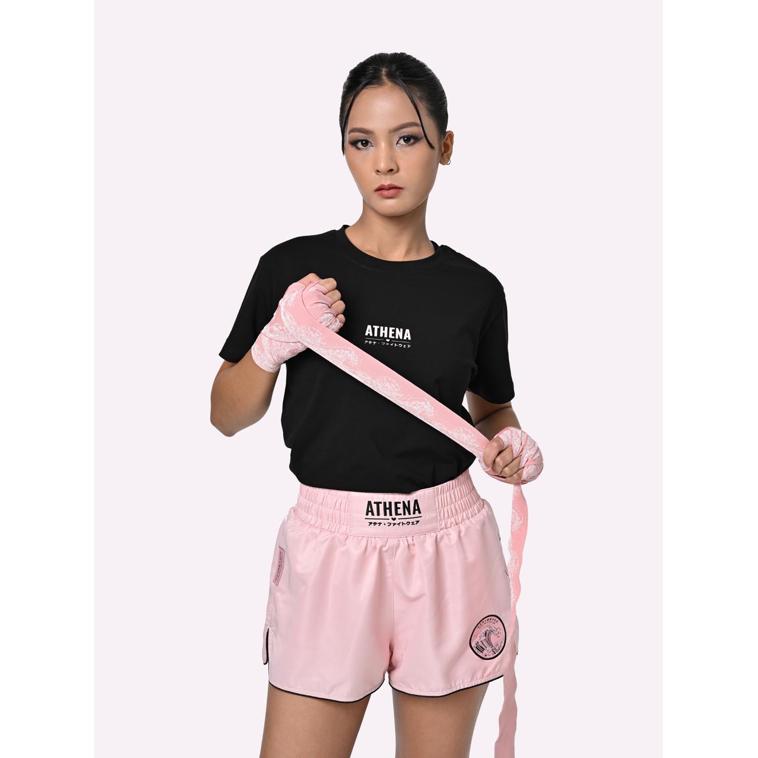 ATHENA Muay Thai Shorts, Woman, Ryoko, pink, XS