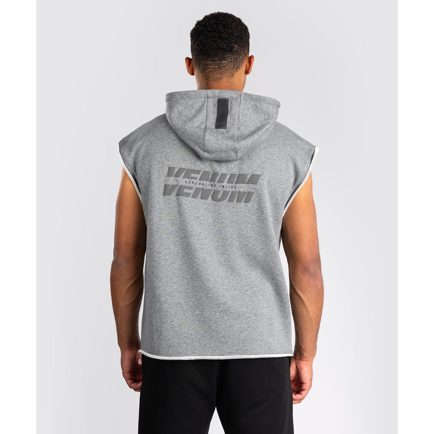 VENUM Sleeveless Hoody, Divide, grey, M