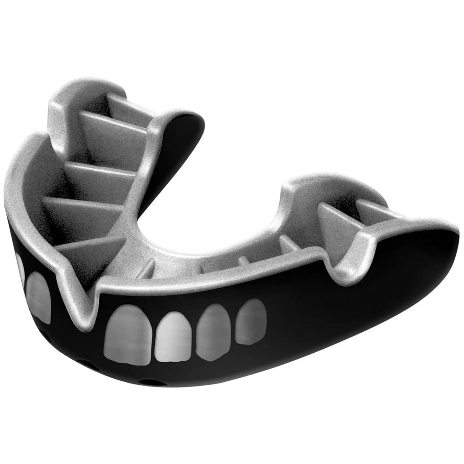 OPRO Mouthguards, Silver Grillz 2022, black-silver