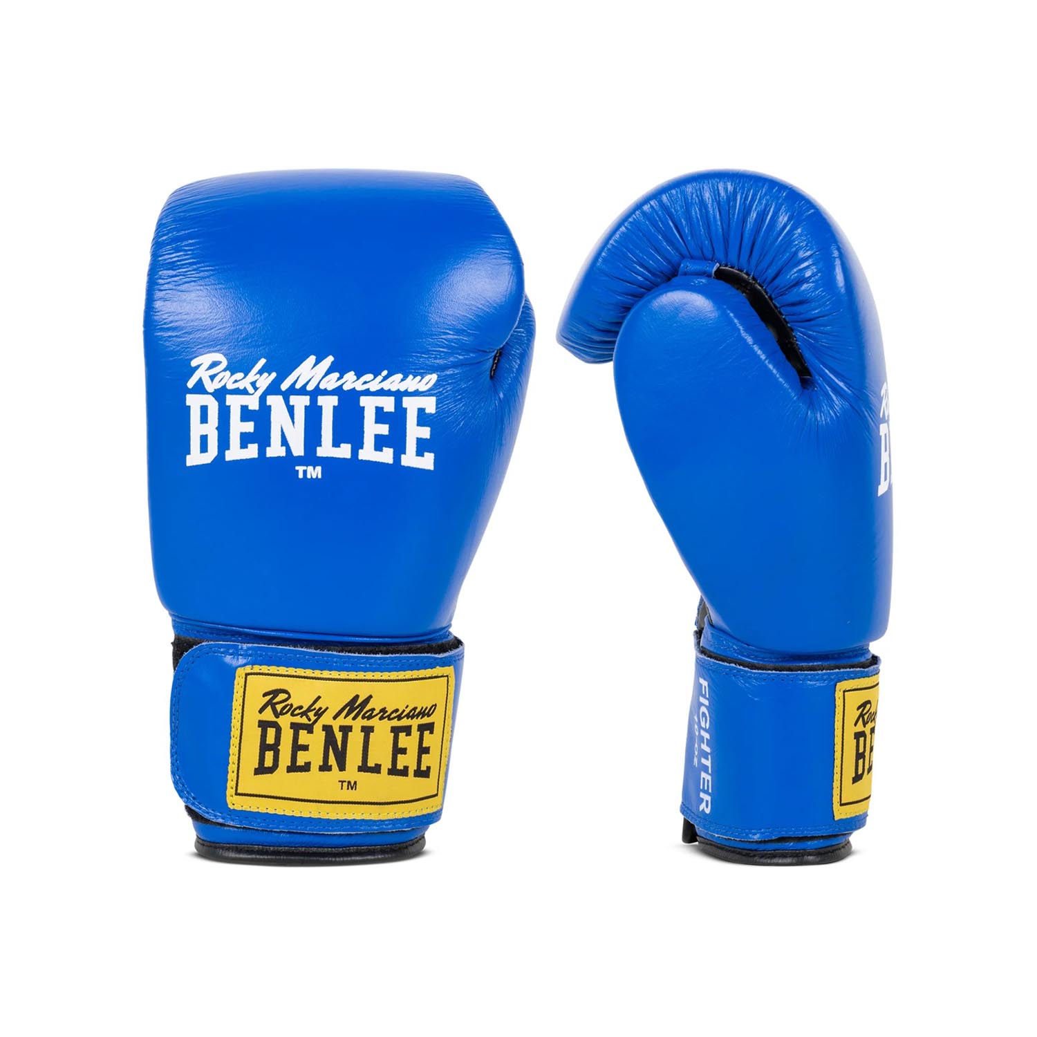 BENLEE Boxing Gloves, Fighter, blue-white, 16 Oz