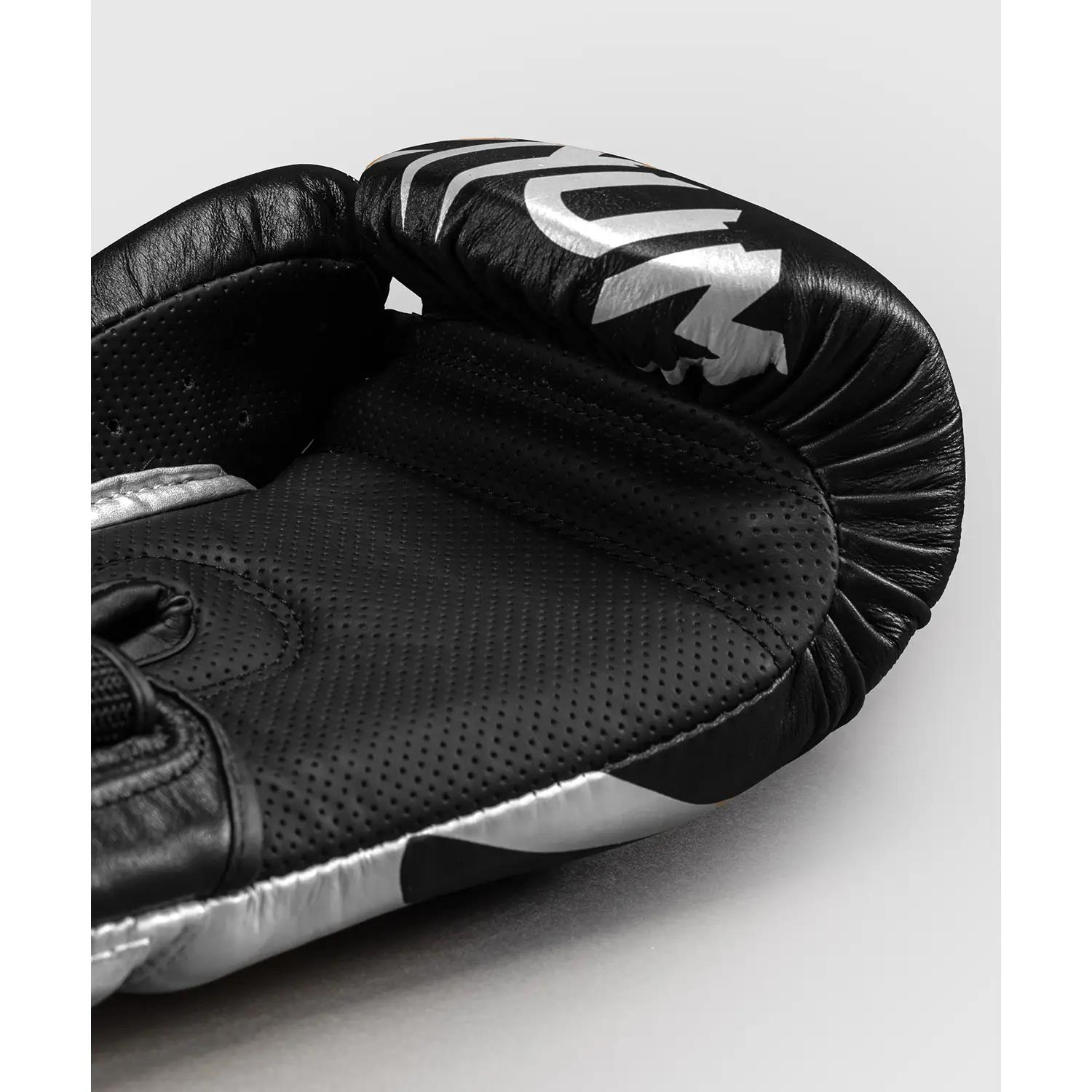 VENUM Boxing Gloves, Reverso, black-silver, 16 Oz