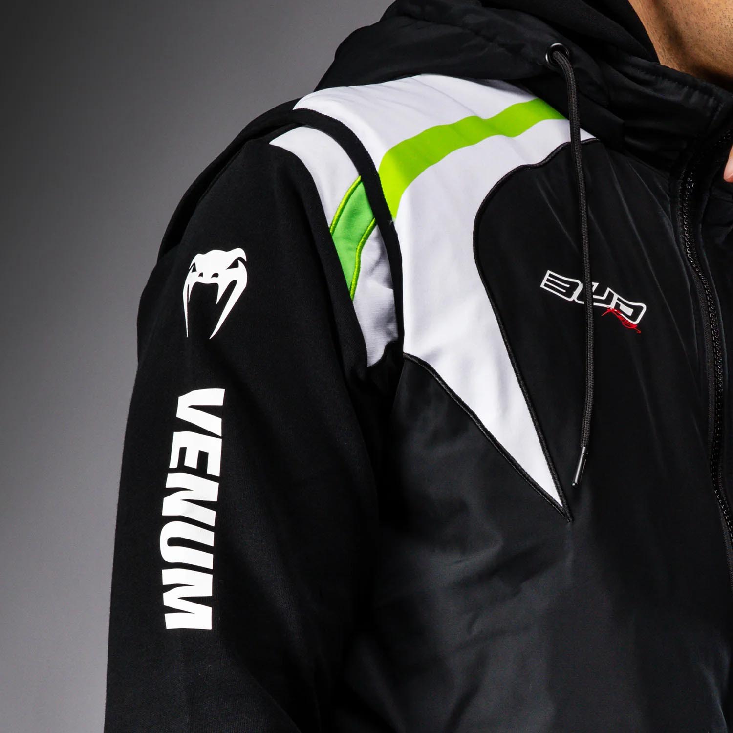 VENUM Training Vest, Bud Racing, black-white-green, XXL