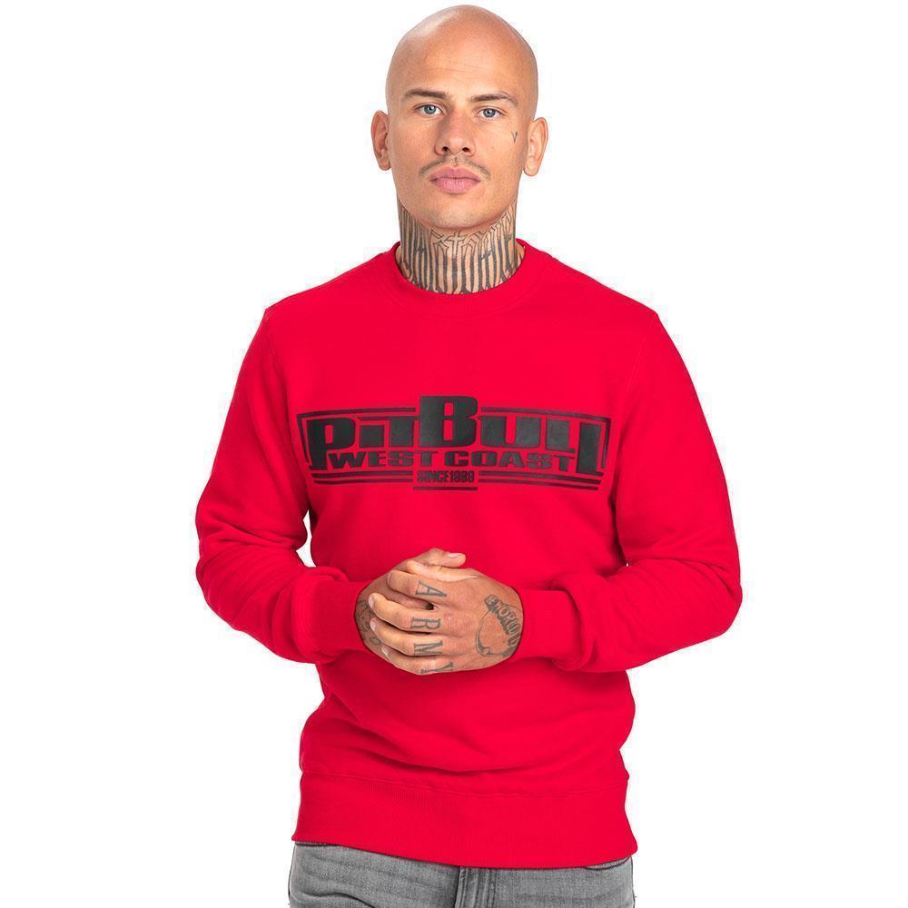 Pit Bull West Coast Pullover, Boxing, 21, rot