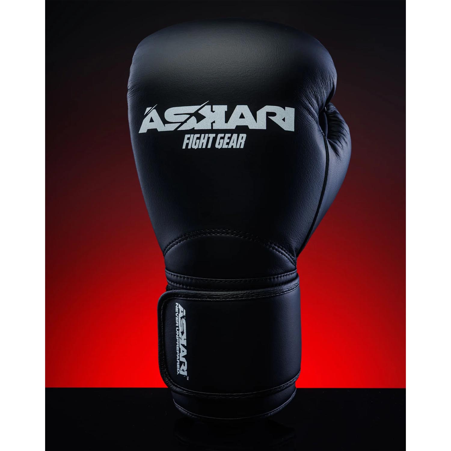 ASKARI Boxing Gloves, Aero, black-white, 16 Oz
