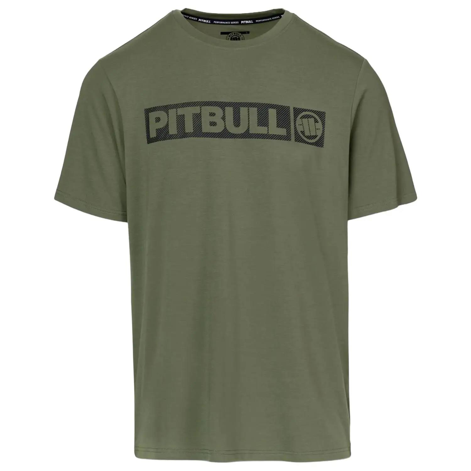 Pit Bull West Coast Functional T-Shirt, Casual Sport Hilltop, olive