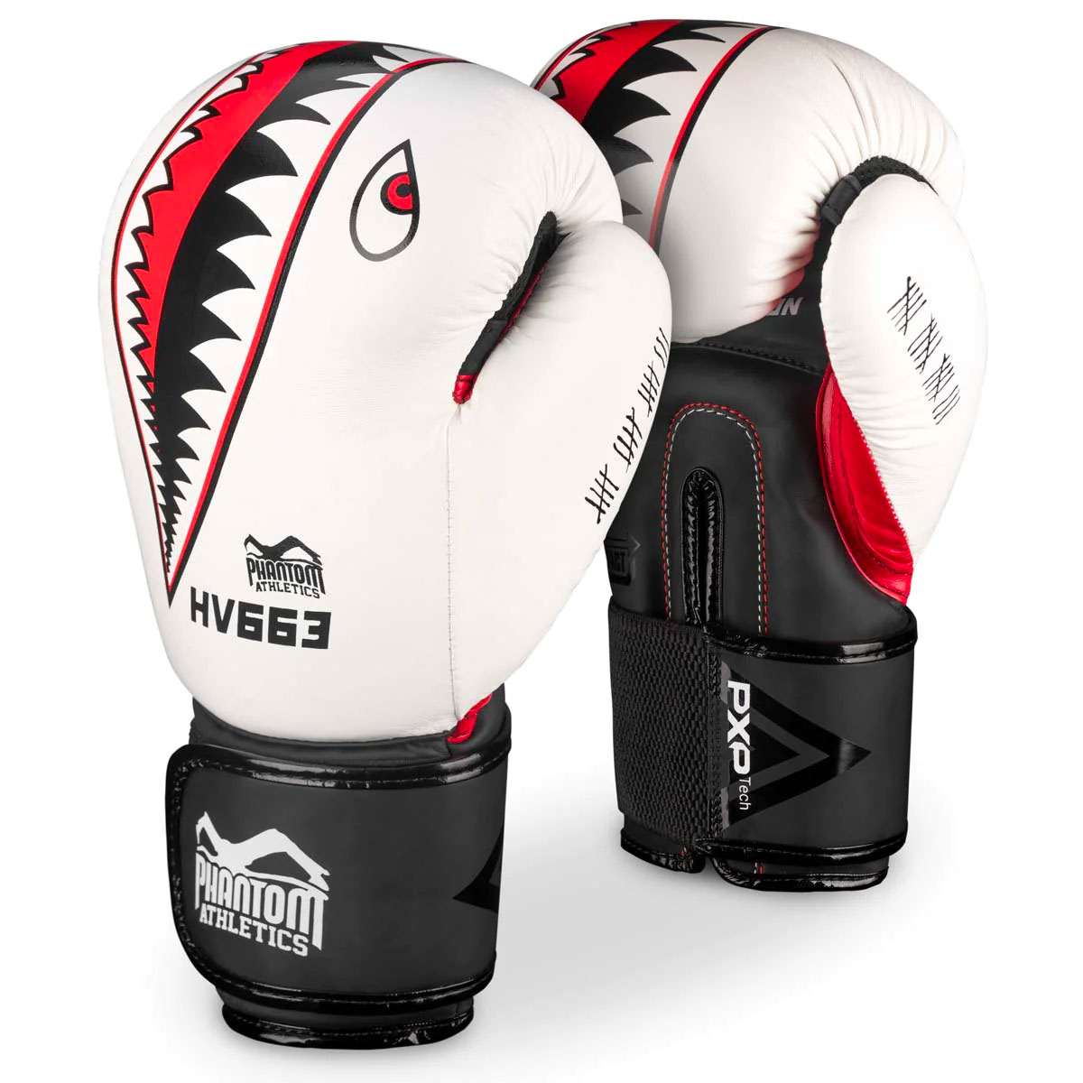 Phantom Athletics Boxing Gloves, Fight Squad, white, 10 Oz