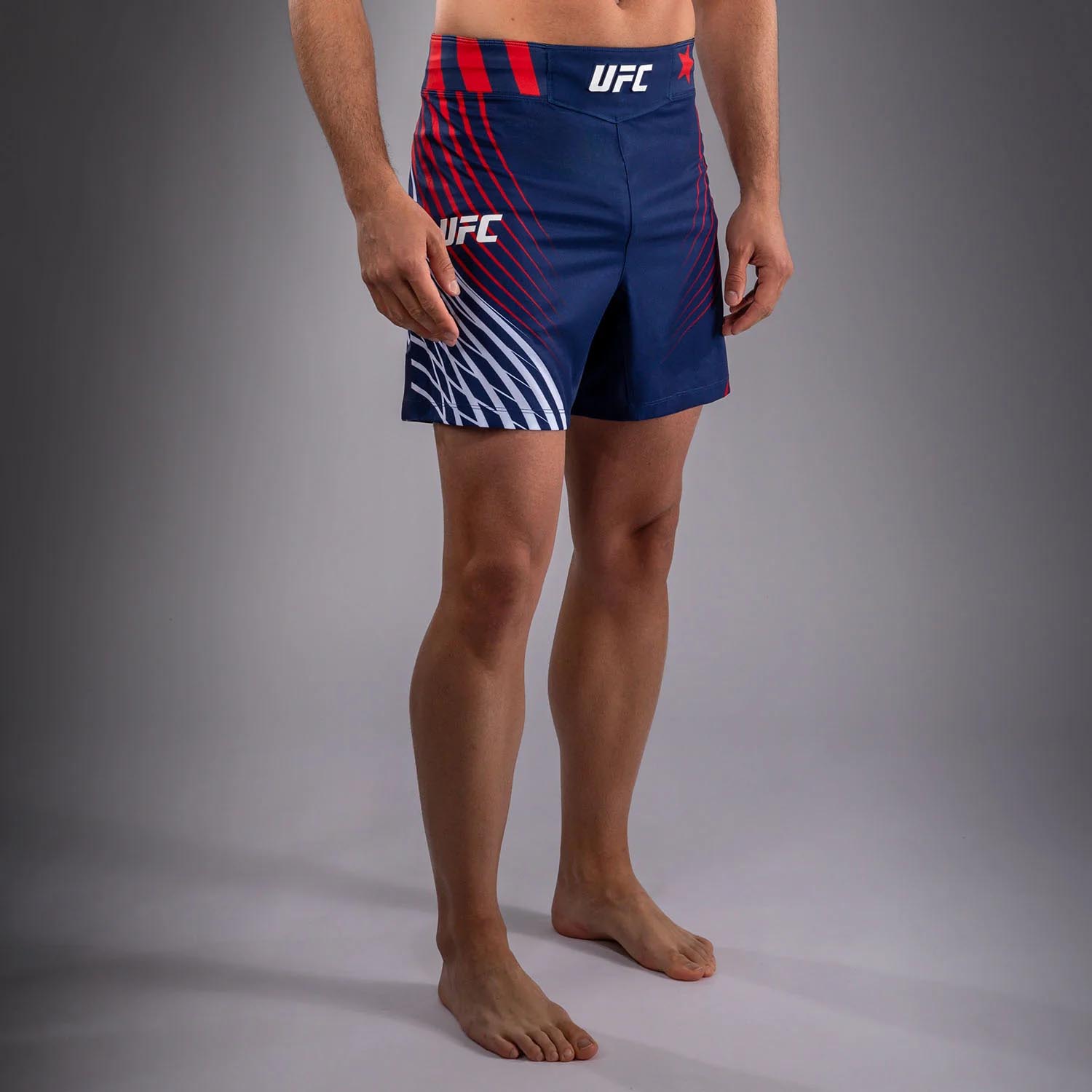 VENUM MMA Fight Shorts, UFC Freedom 250, blue-white-red, S