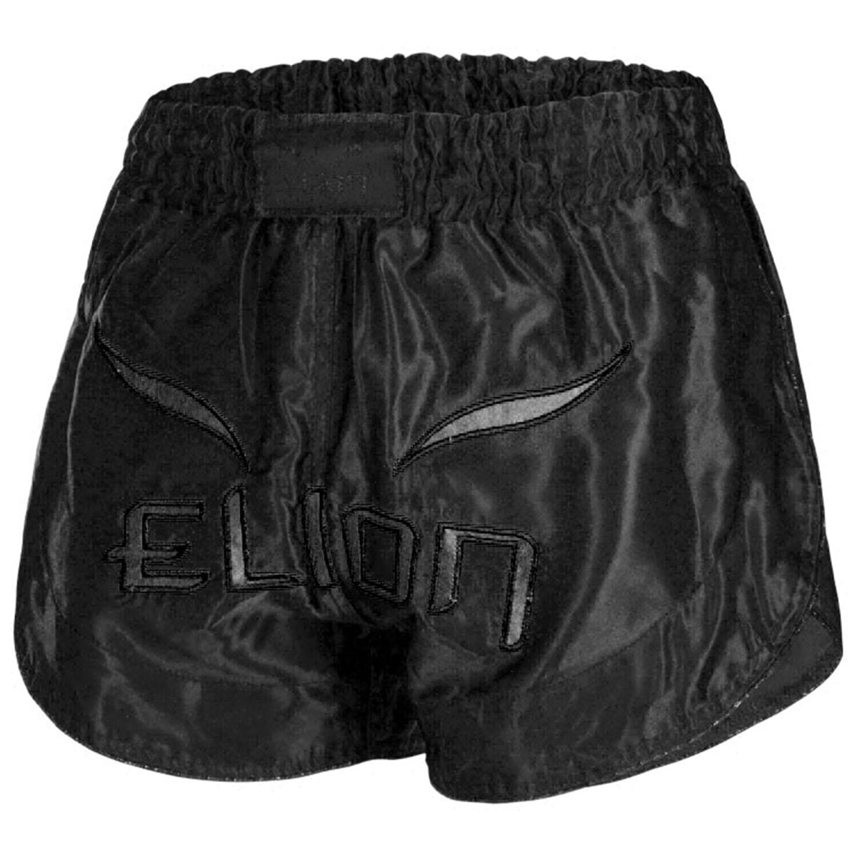Elion Muay Thai Shorts, Origins, schwarz-schwarz
