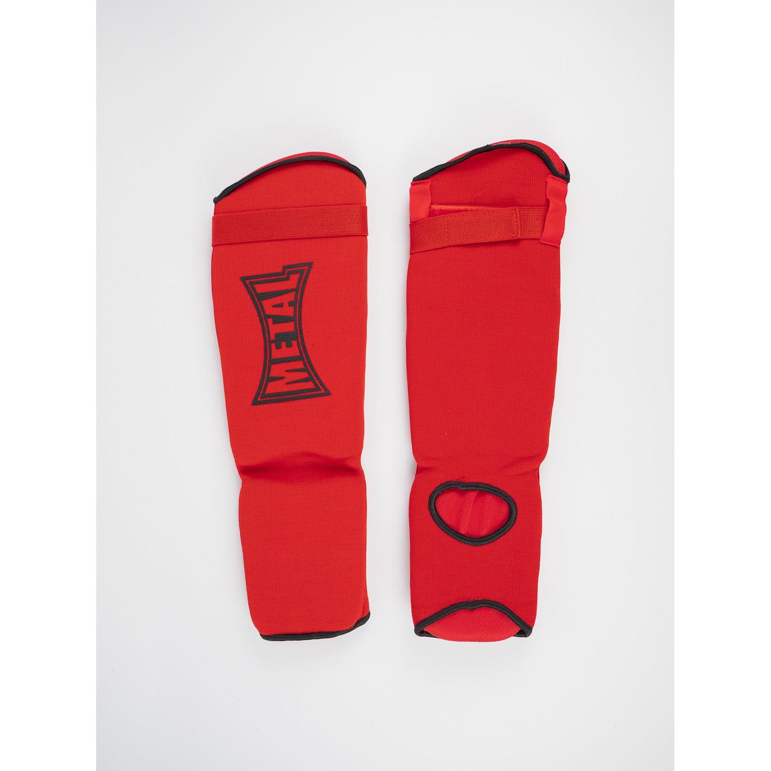 Metal Boxe Shin Guard, Kids, Cotton, white