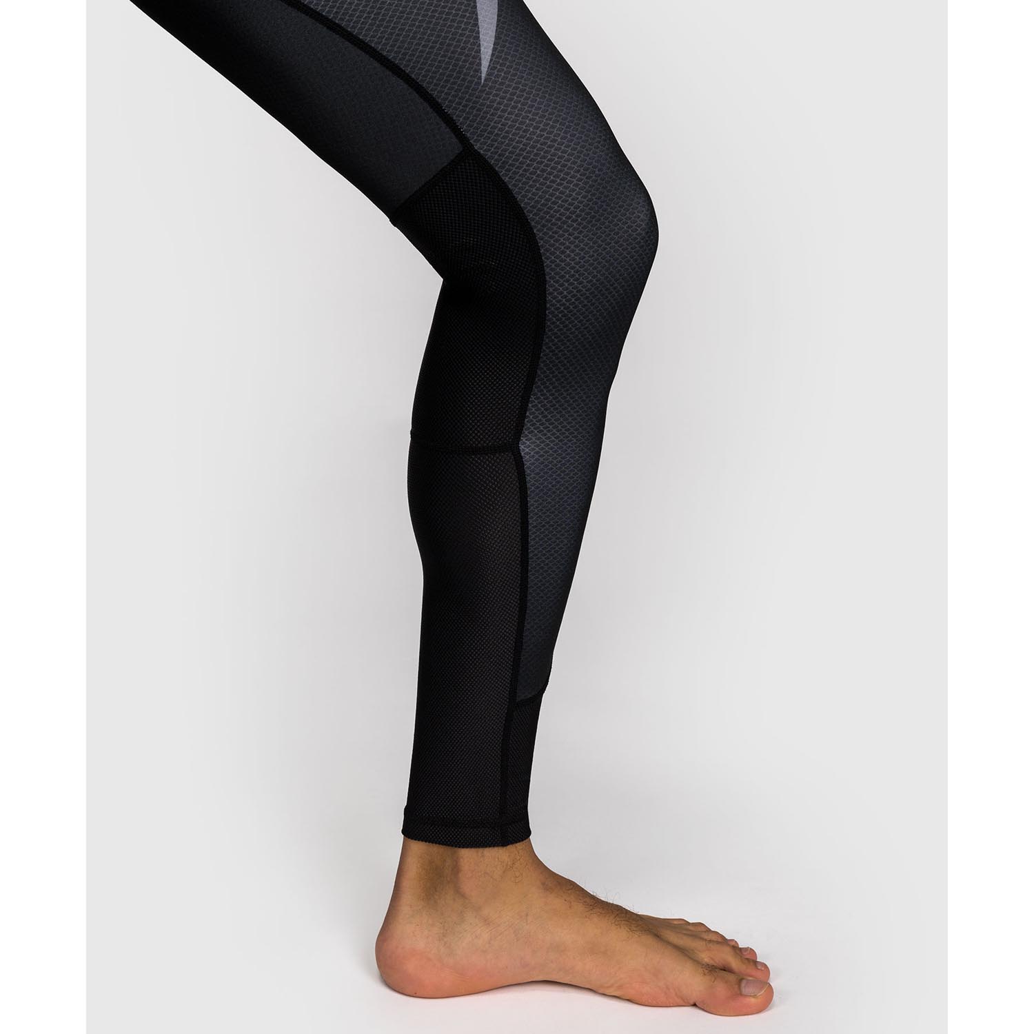 VENUM Compression Pants, No Gi, black-silver, S