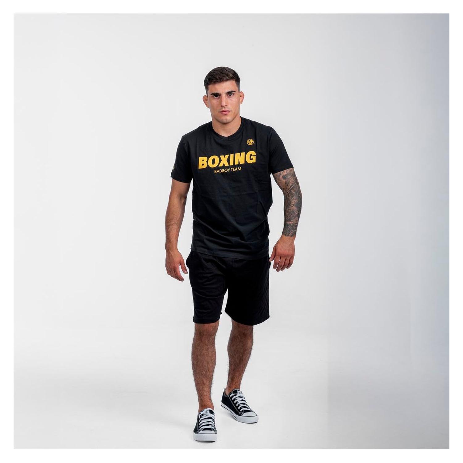 Bad Boy T-Shirt, Boxing, black-white