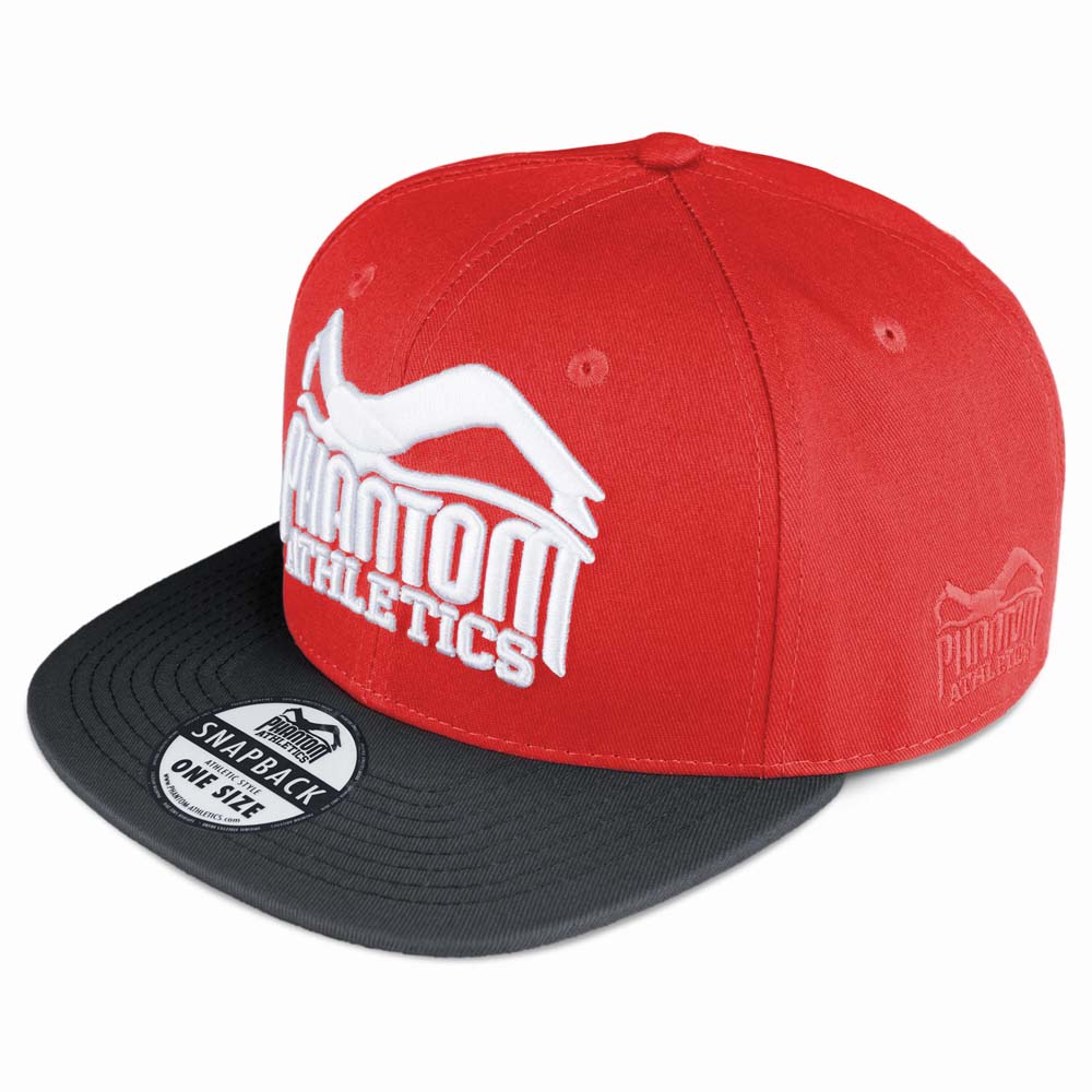Phantom Athletics Cap, Team, rot-schwarz